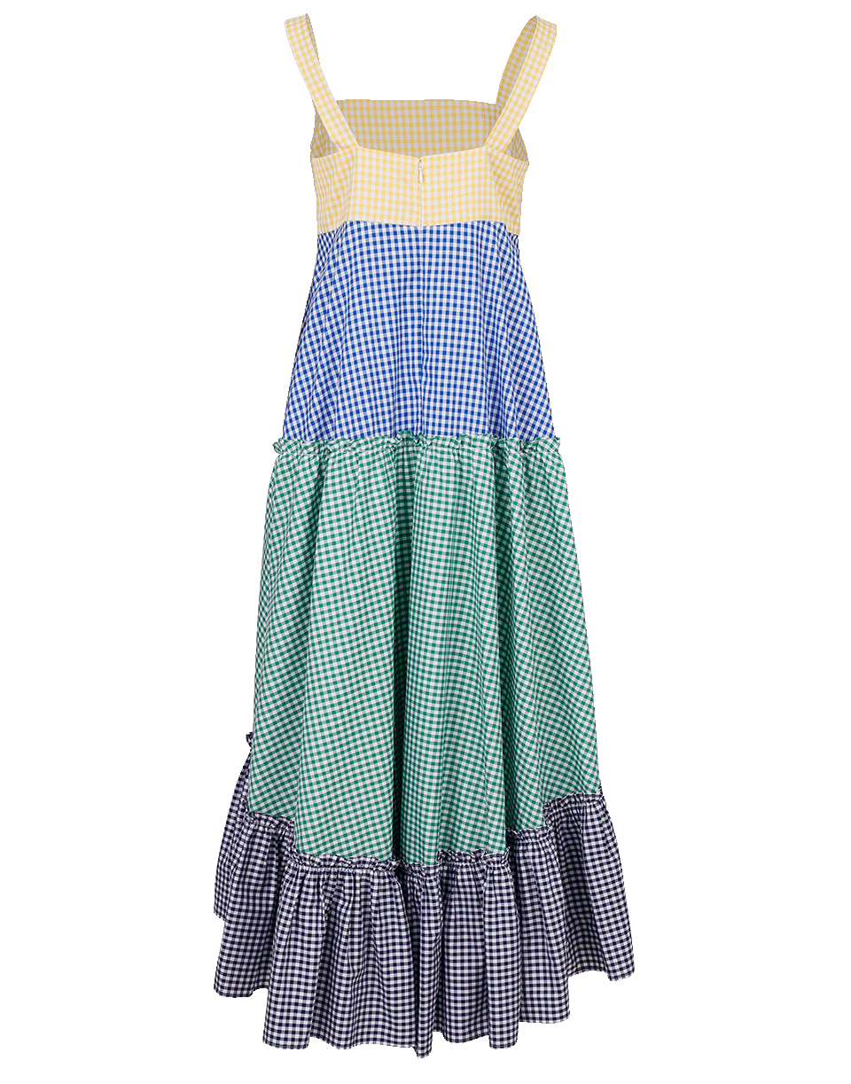 MDS STRIPES-Tiered Tank Dress-