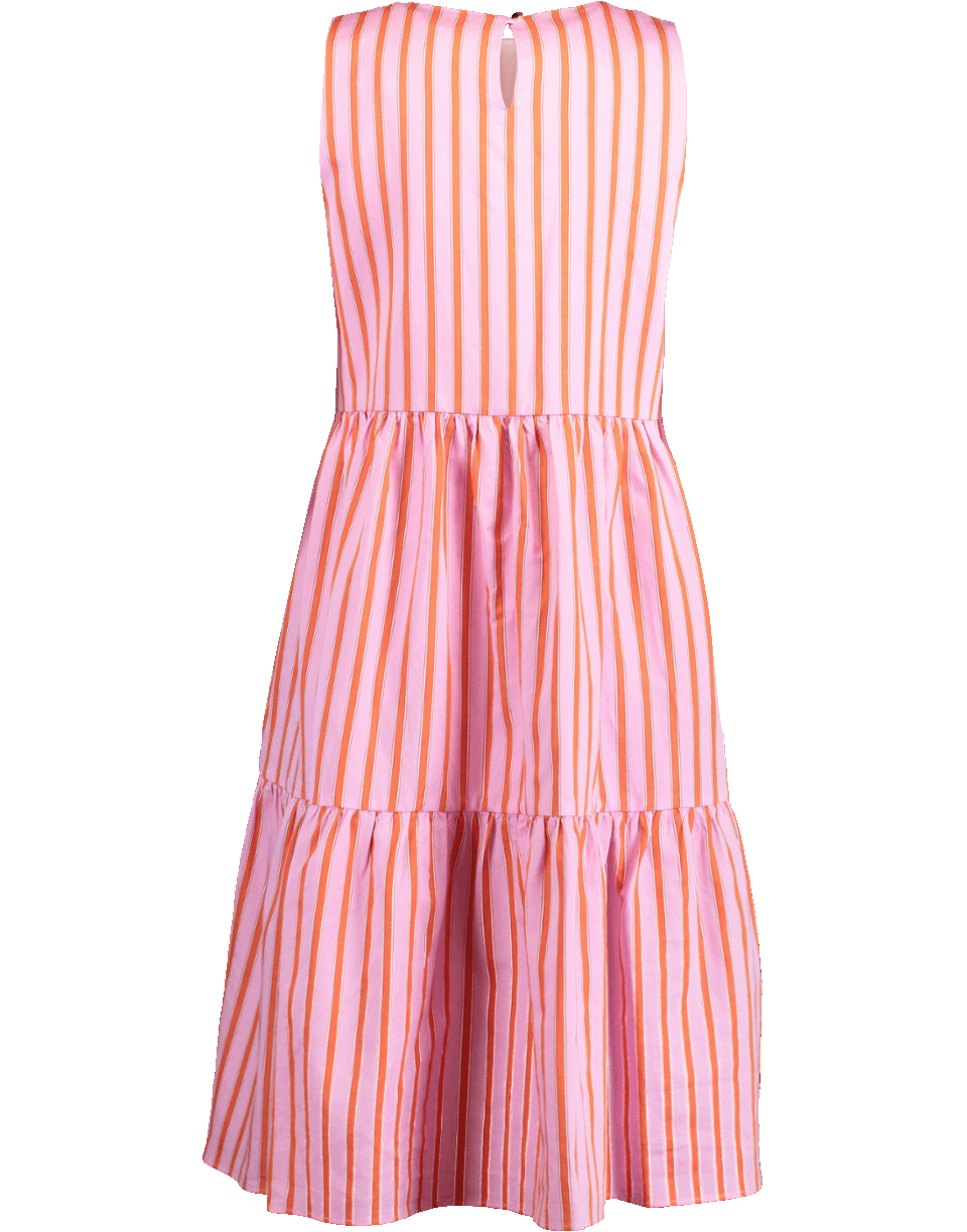 MDS STRIPES-Peasant Dress-