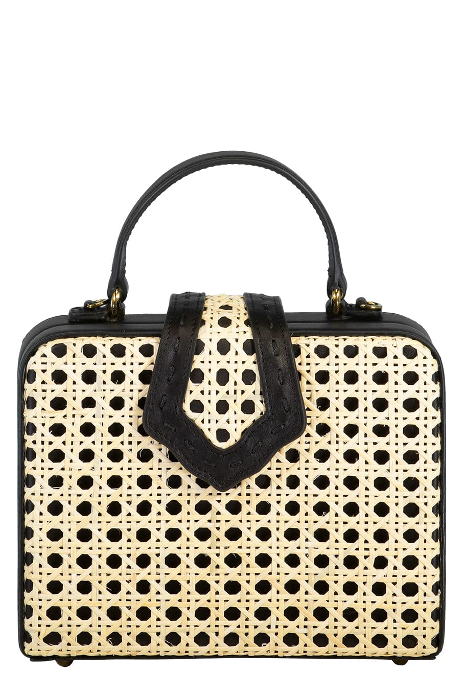 MEHRY MU-Fey Mini Box Bag - Black-BLACK