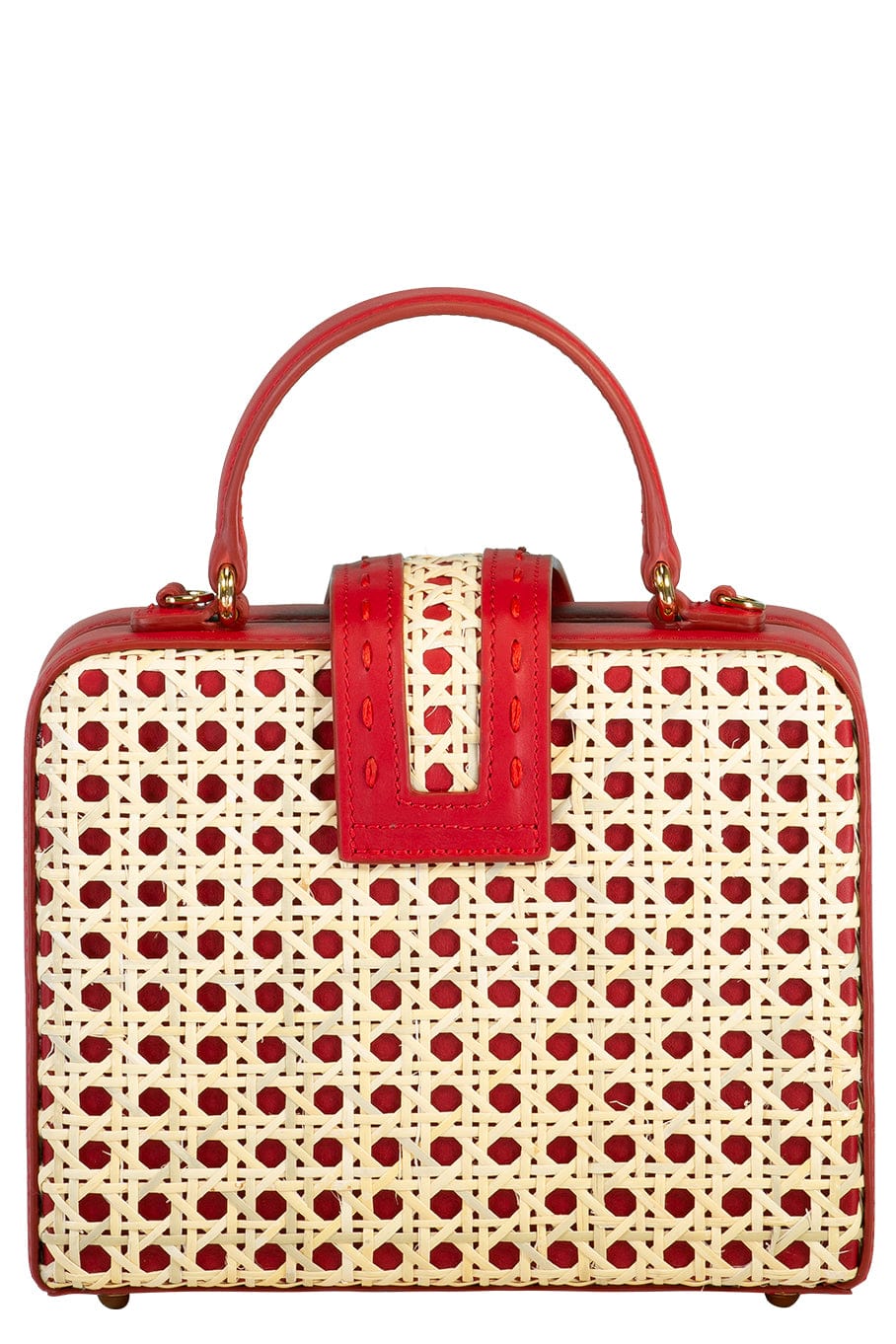 MEHRY MU-Fey Mini Box Bag - Red-RED