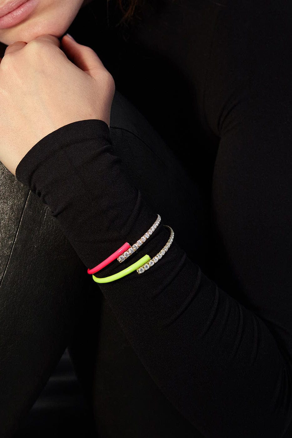 MELISSA KAYE-Marissa Pink Lola Cuff-