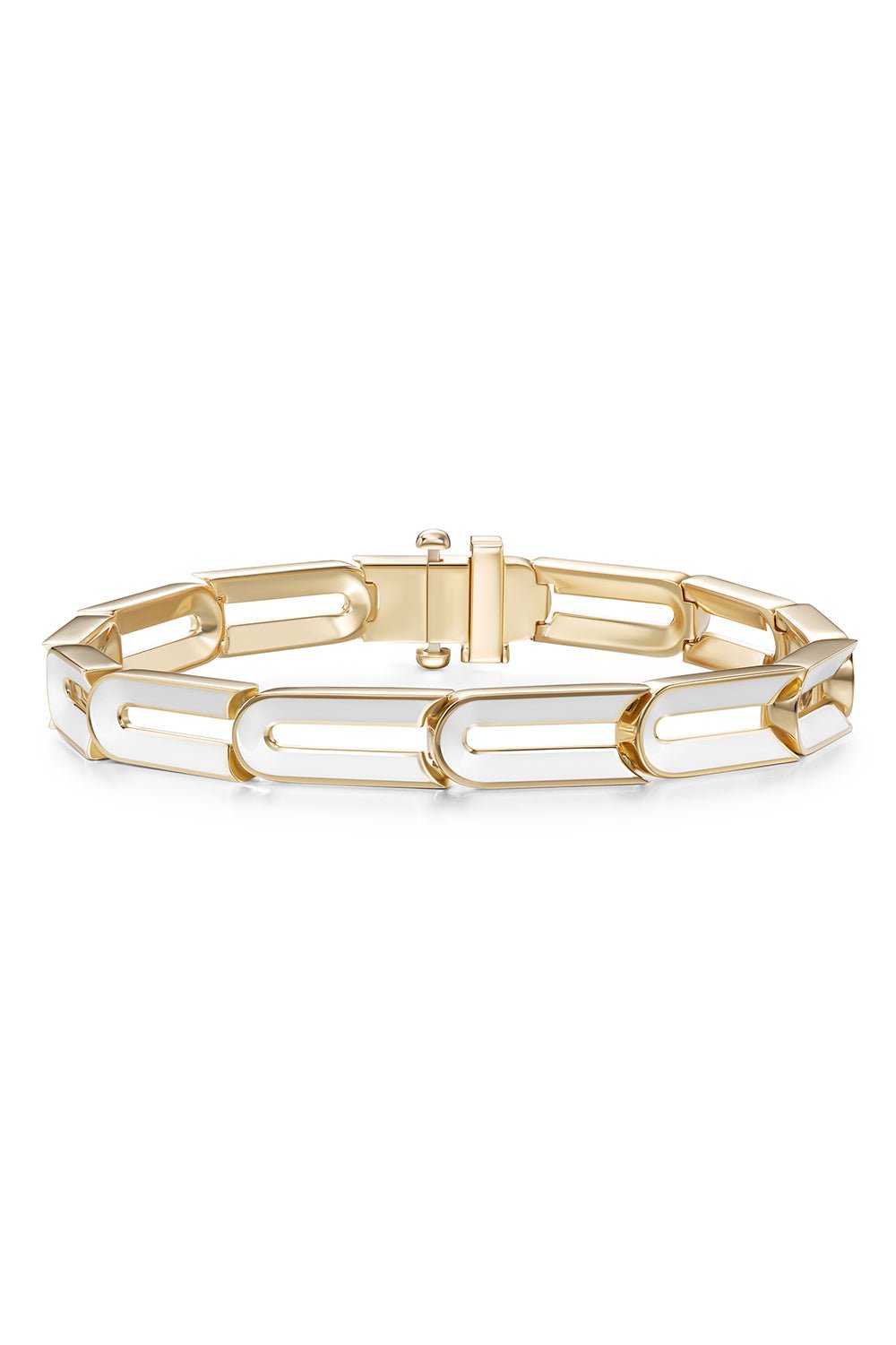 MELISSA KAYE-Kira Bracelet-YELLOW GOLD