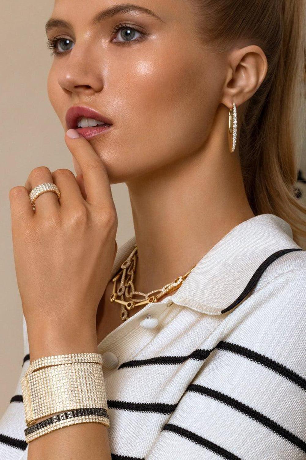 Medium Lulu Hoop Earrings-YELLOW GOLD-JEWELRYFINE JEWELEARRING-MELISSA KAYE