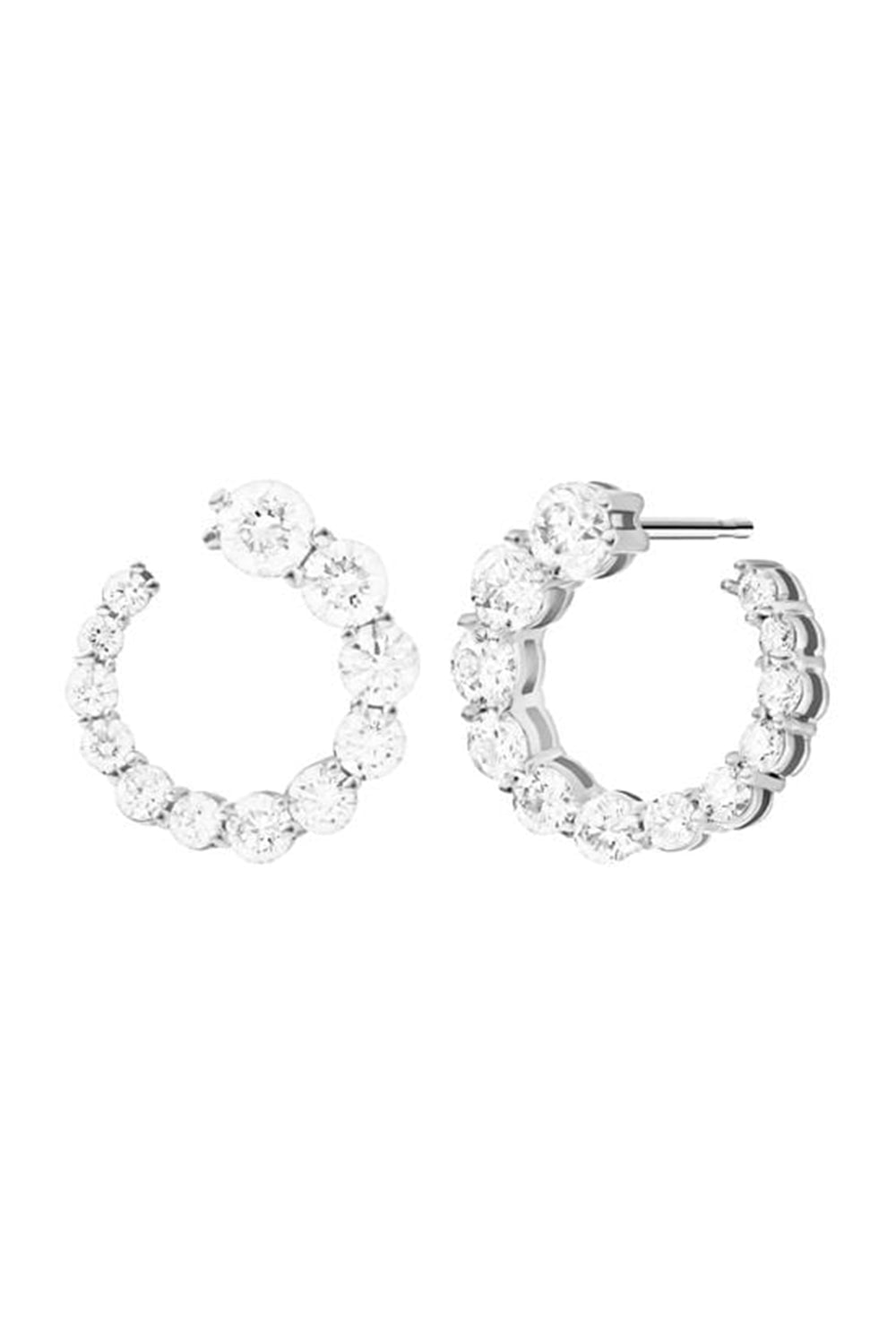 MELISSA KAYE-Aria Diamond Earwrap-WHITE GOLD