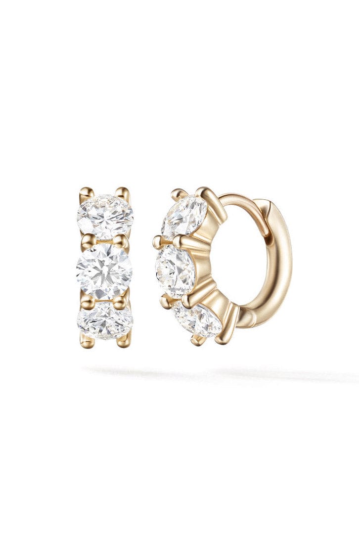MELISSA KAYE-Sadie Huggie Hoops-