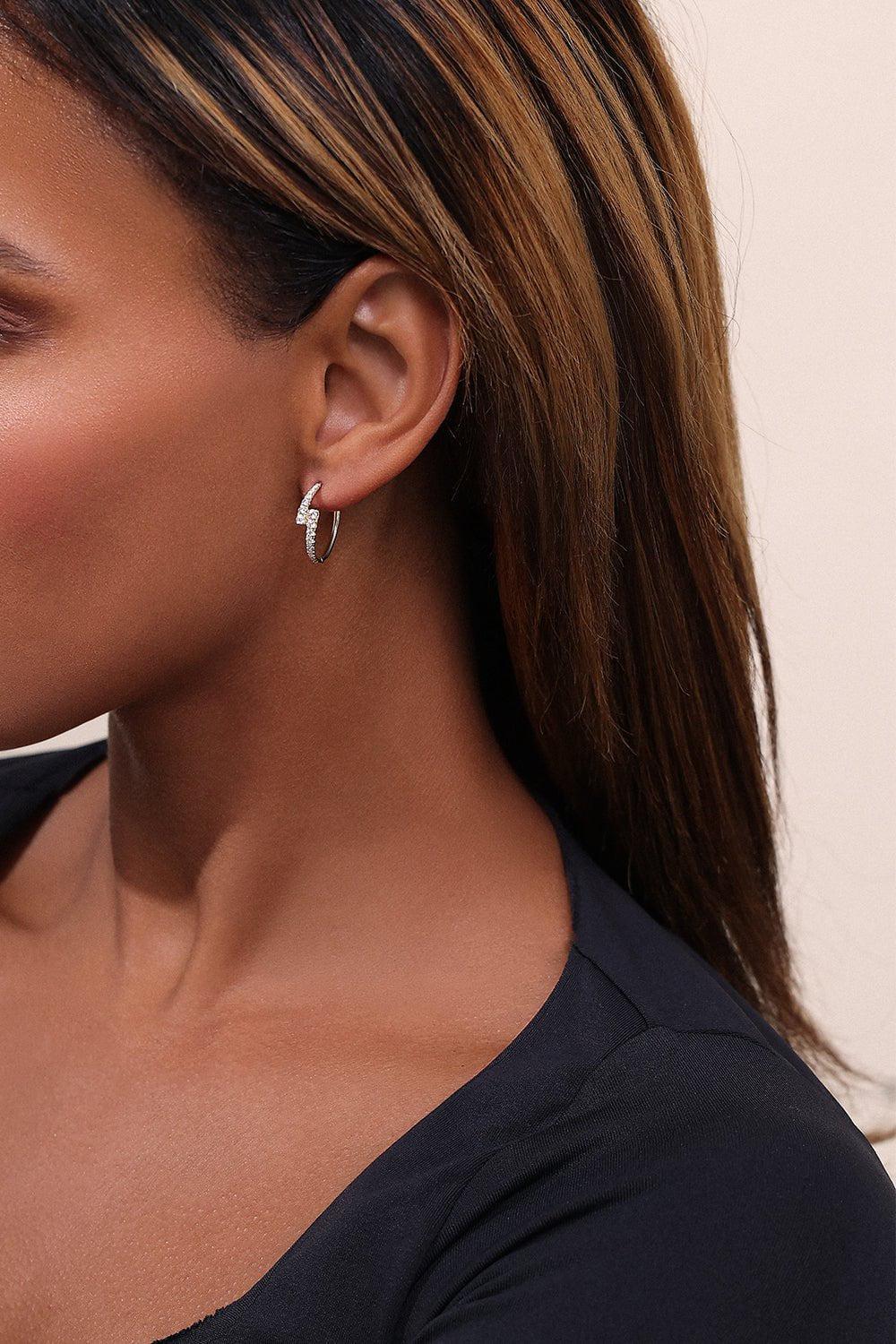 MELISSA KAYE-Lola Hoop Earrings-YELLOW GOLD