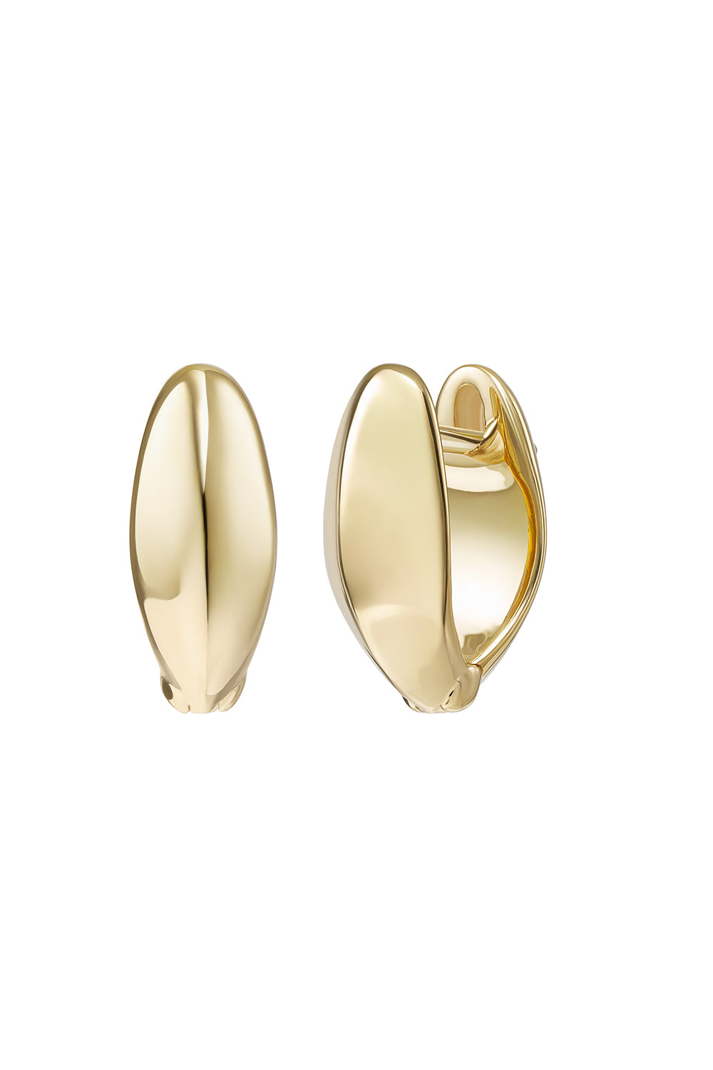  Millie Huggie Hoop Earrings-YELLOW GOLD-JEWELRYFINE JEWELEARRING-MELISSA KAYE 