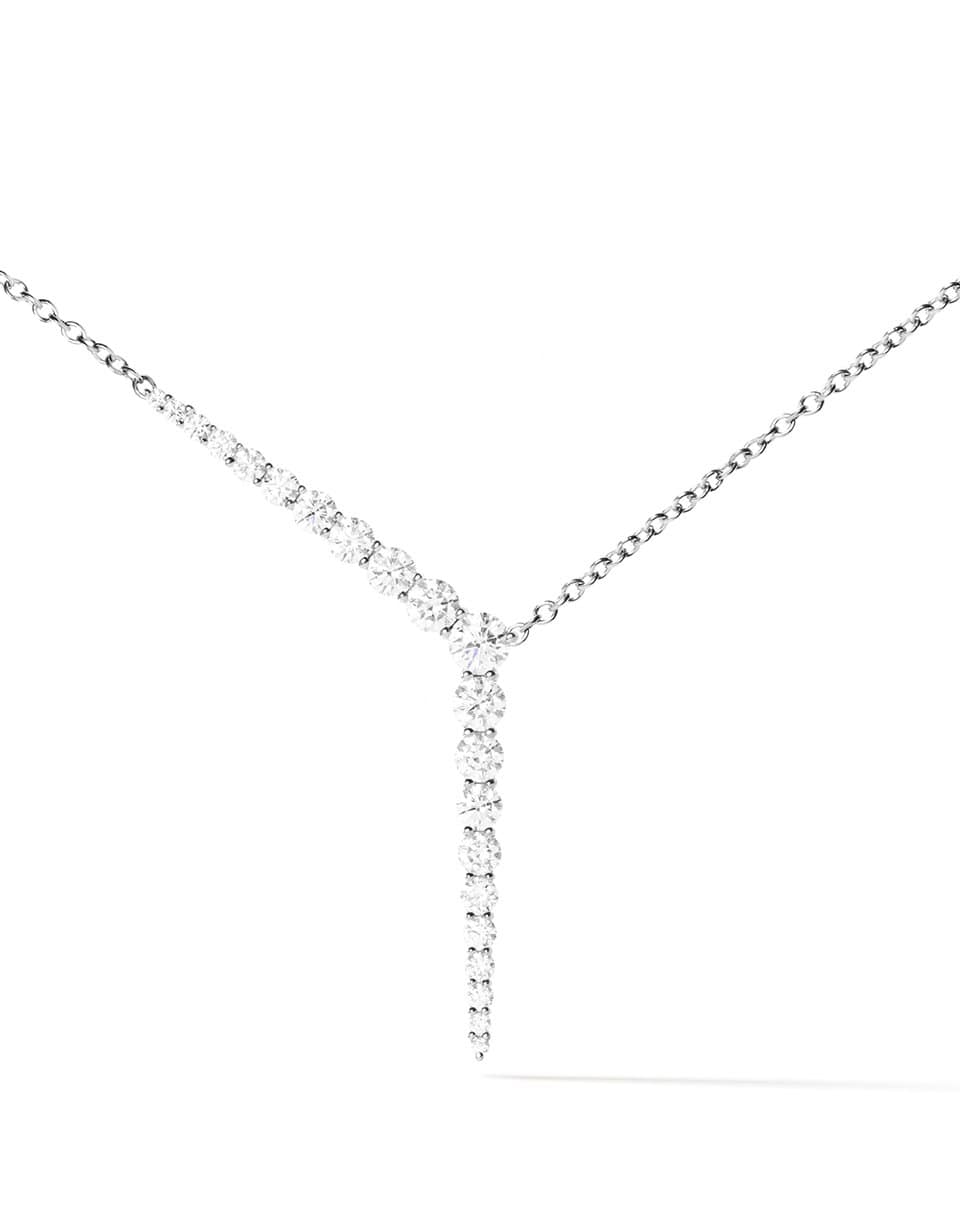 MELISSA KAYE-Aria Diamond Y Necklace-WHITE GOLD