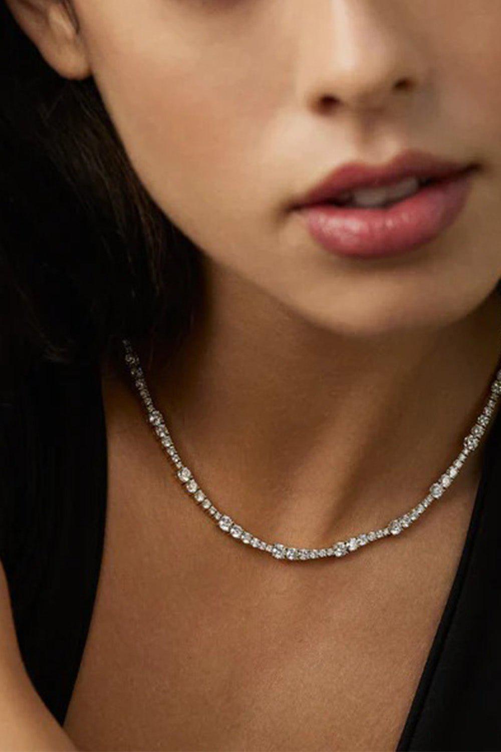 MELISSA KAYE-Ashley Necklace-YELLOW GOLD