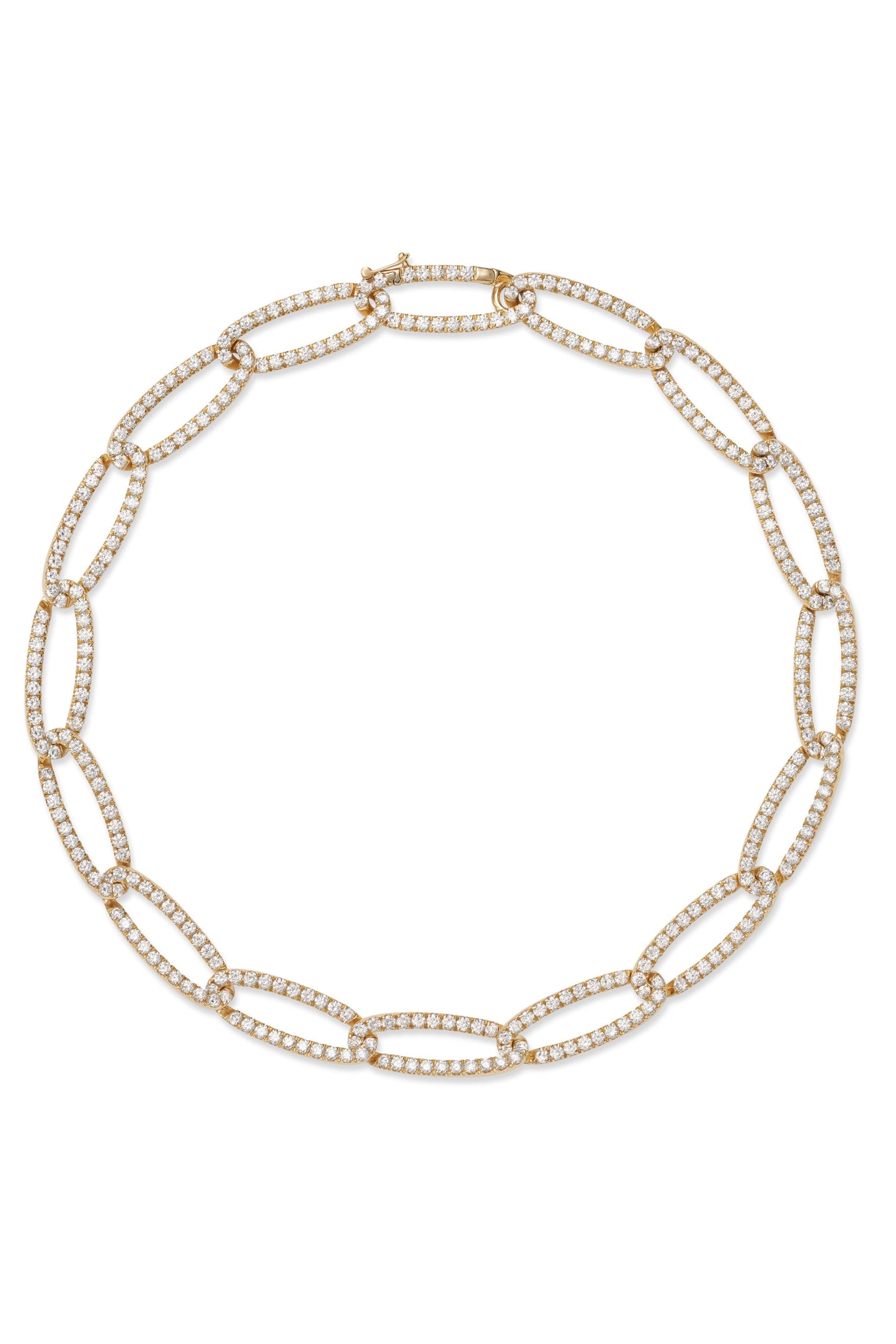 Large Diamond Lulu Necklace-YELLOW GOLD-LRG-JEWELRYFINE JEWELNECKLACE O-MELISSA KAYE