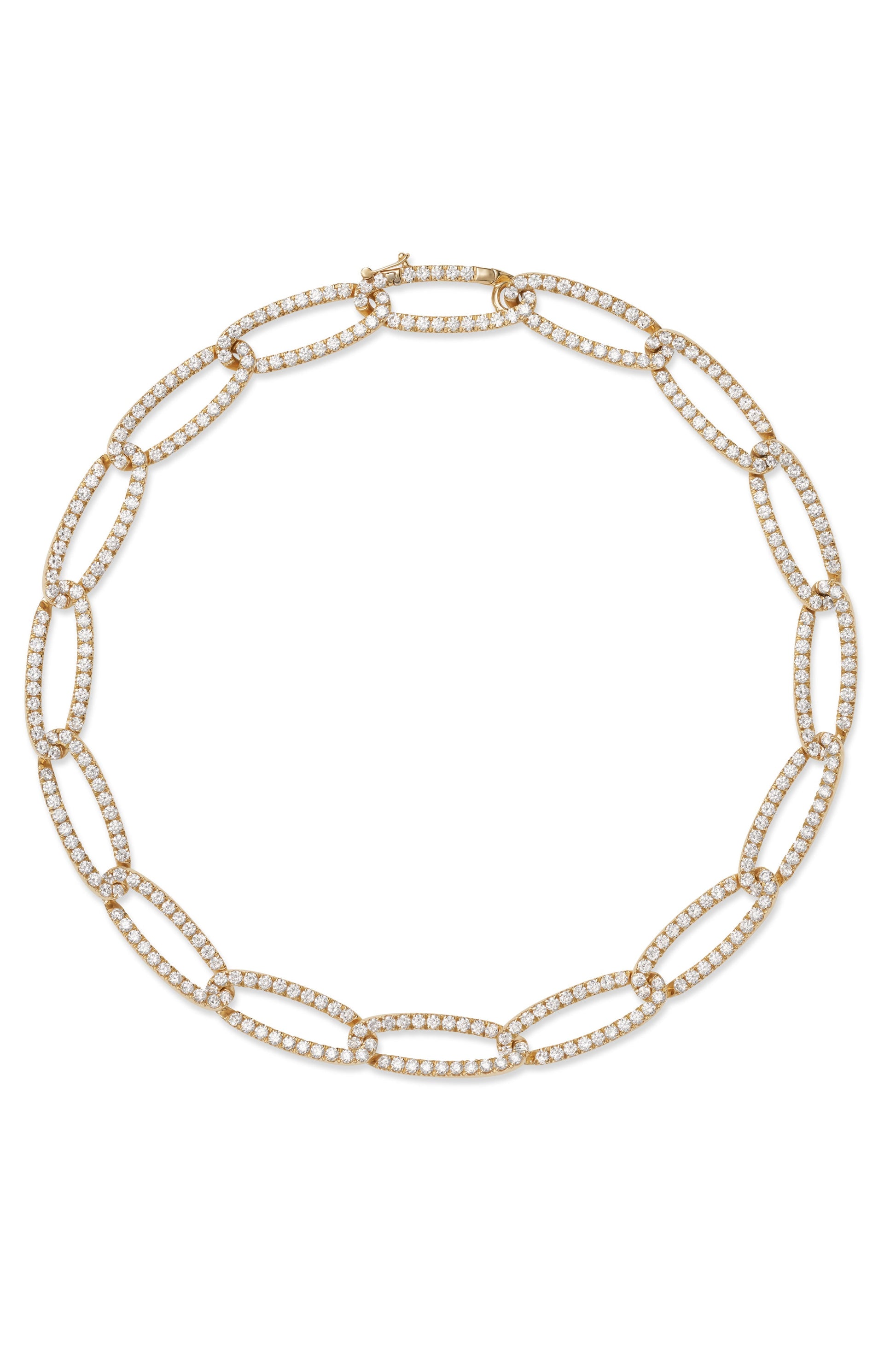 Large Diamond Lulu Necklace-YELLOW GOLD-LRG-JEWELRYFINE JEWELNECKLACE O-MELISSA KAYE
