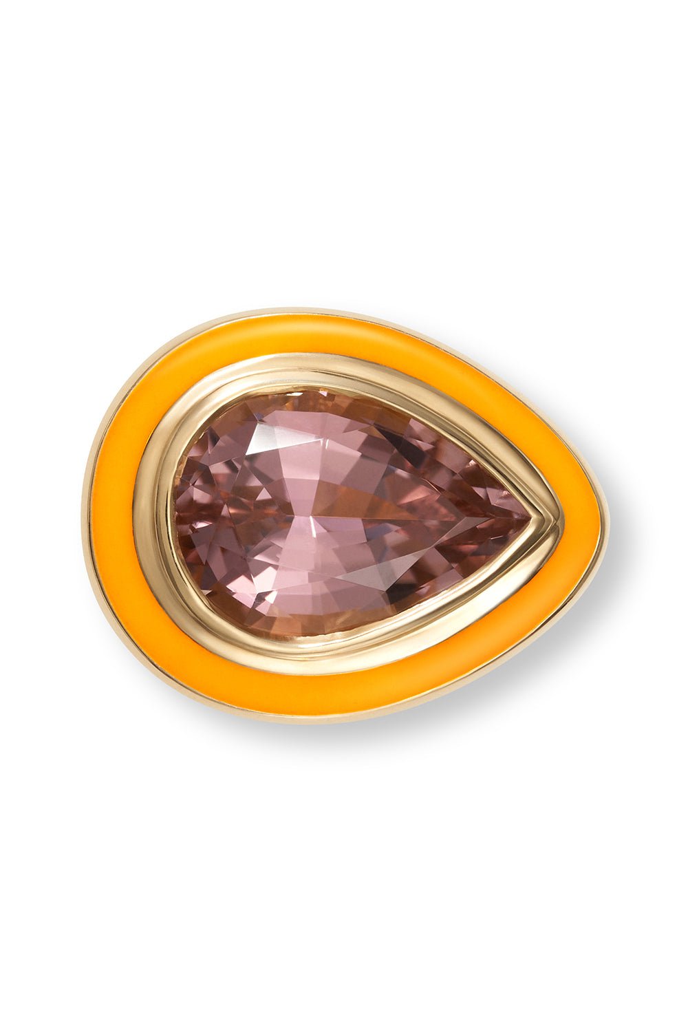 MELISSA KAYE-Lenox Pendant - Tourmaline-YELLOW GOLD