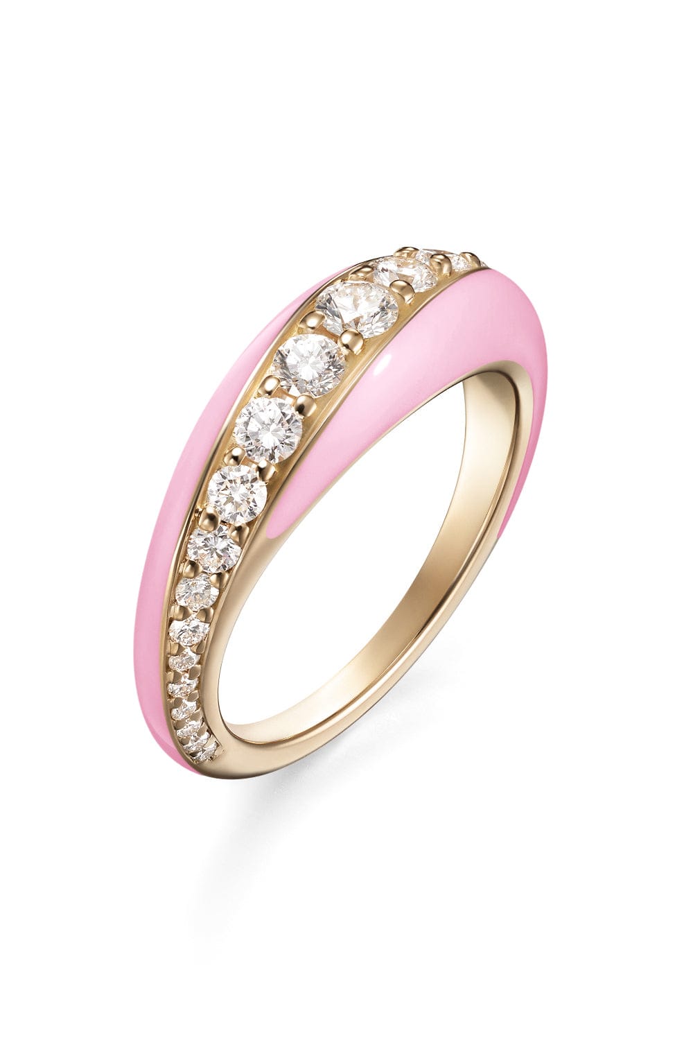 MELISSA KAYE-Marissa Pink Remi Ring Small-