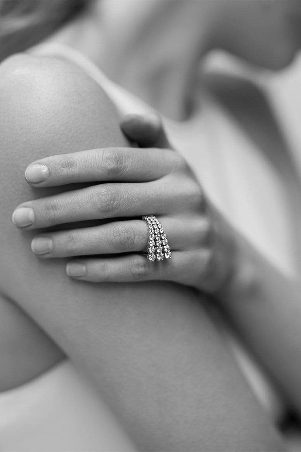 MELISSA KAYE-Aria Diamond Fan Ring-WHITE GOLD