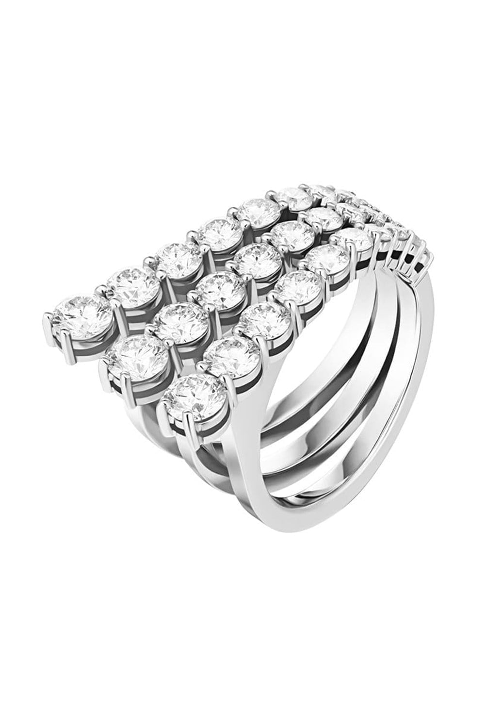 MELISSA KAYE-Aria Diamond Fan Ring-WHITE GOLD