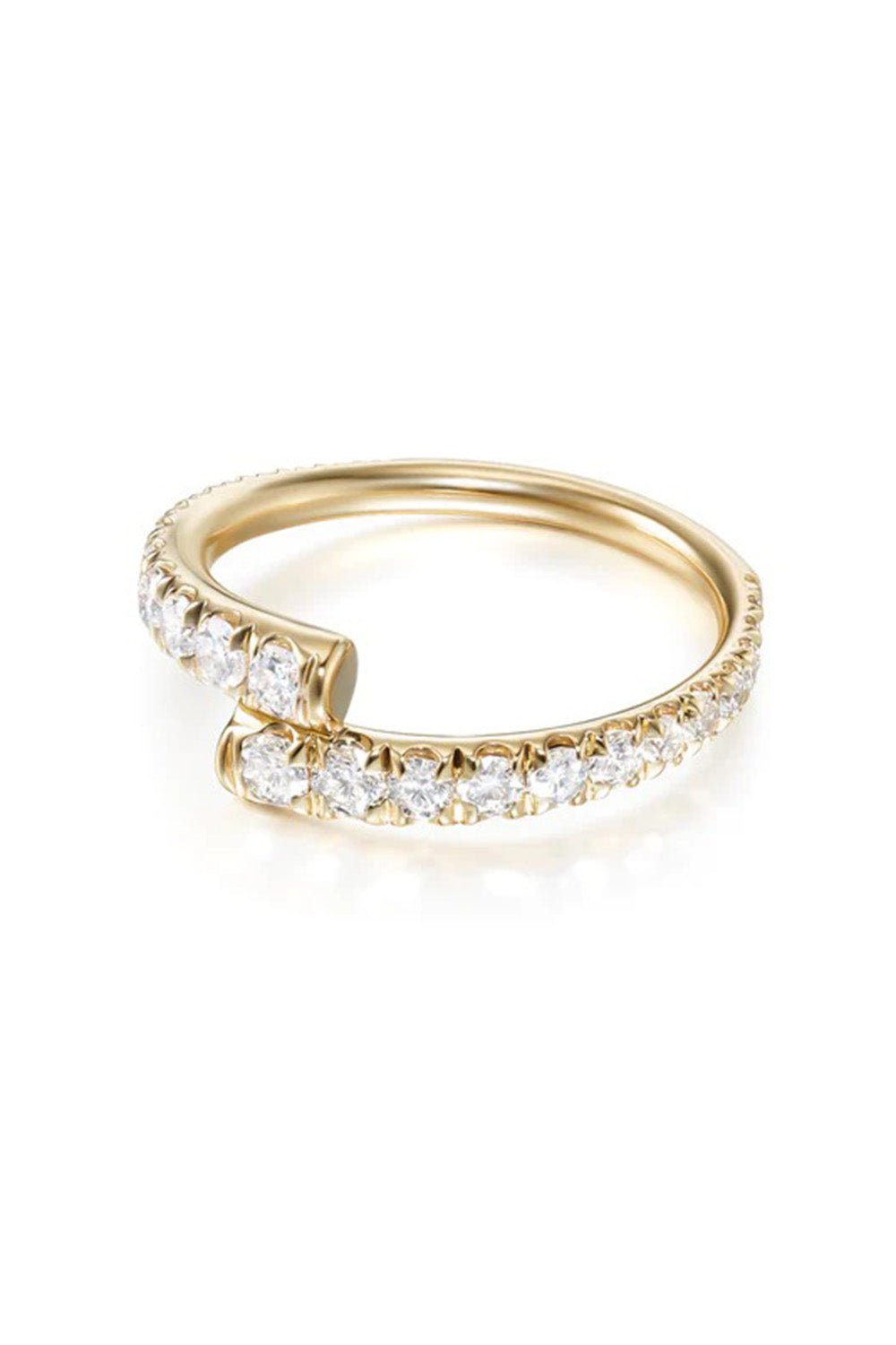 MELISSA KAYE-Lola Pinky Ring-YELLOW GOLD