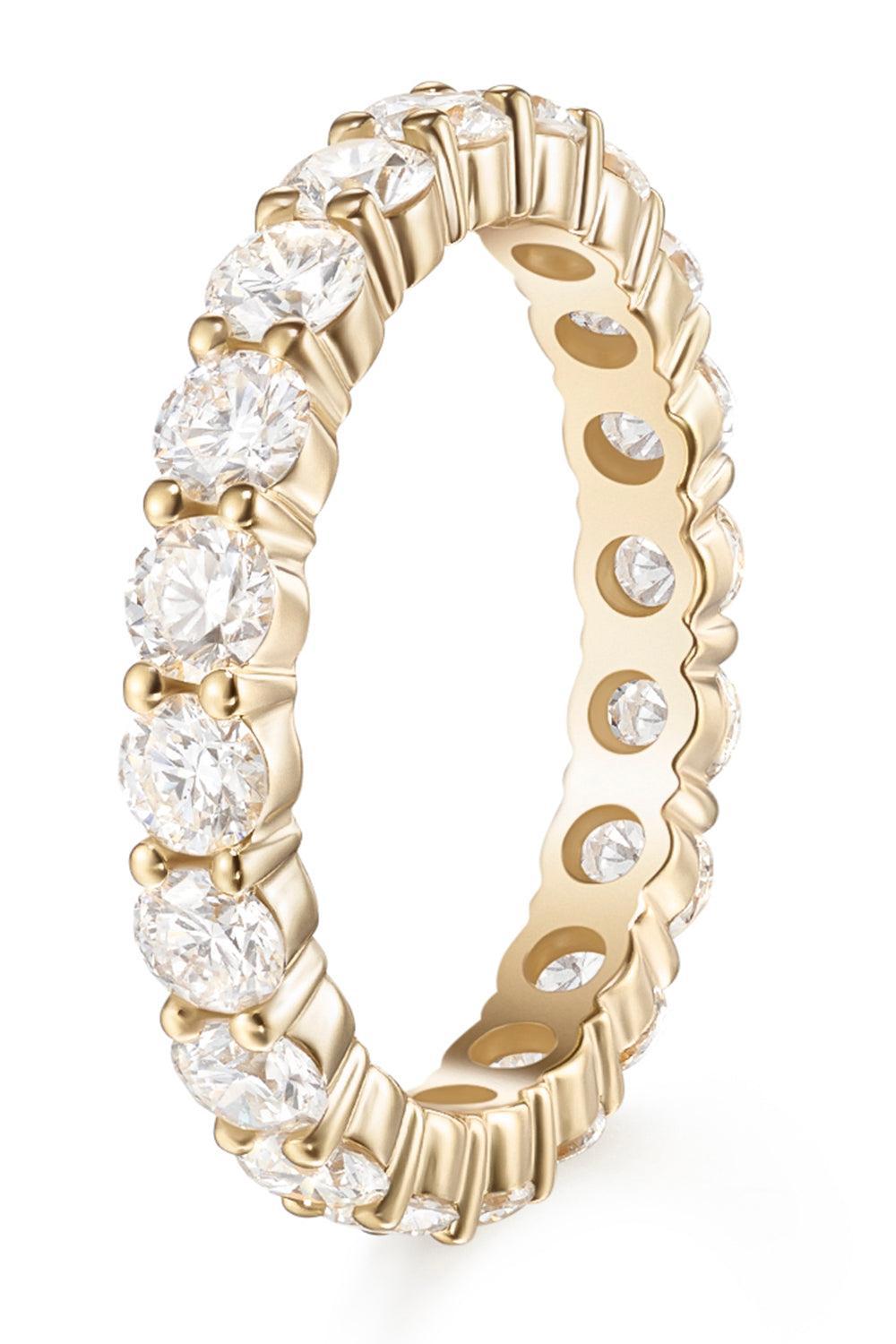 Sadie Eternity Band - Yellow Gold - 3mm