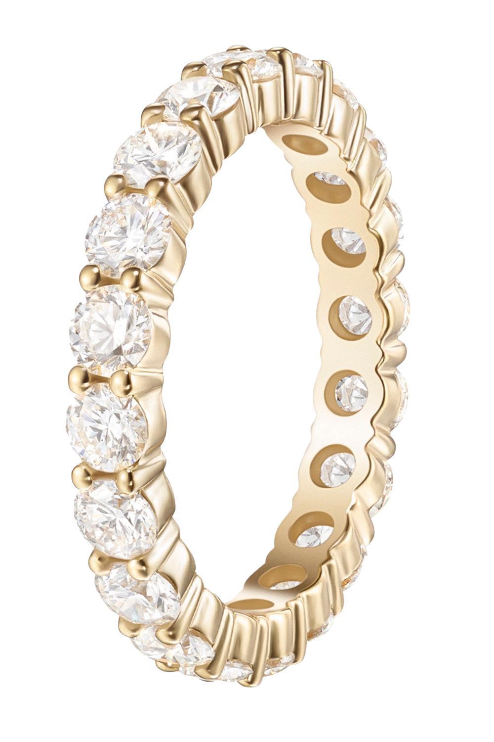 Sadie Eternity Band - Yellow Gold - 3mm