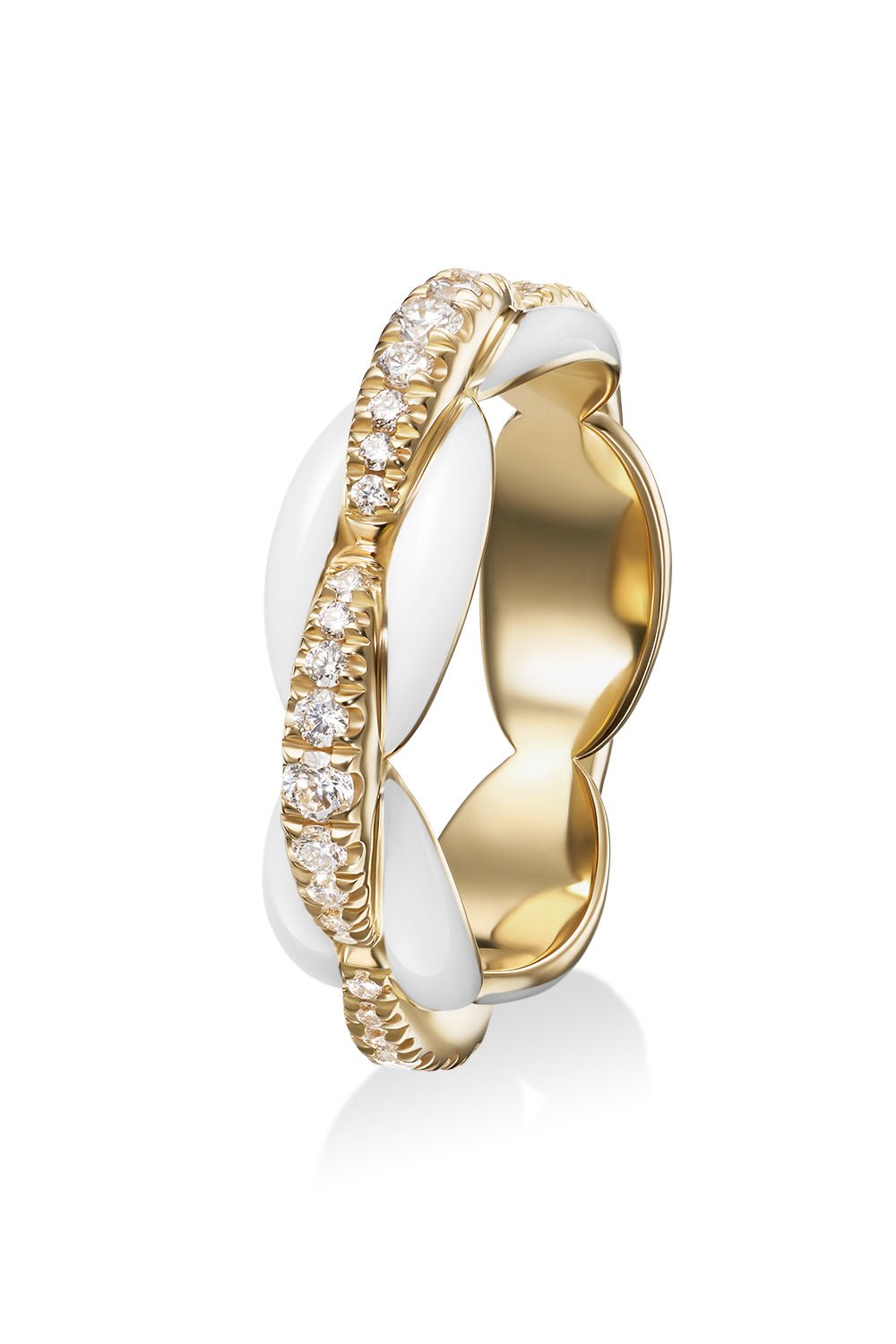White Ada Diamond Ring