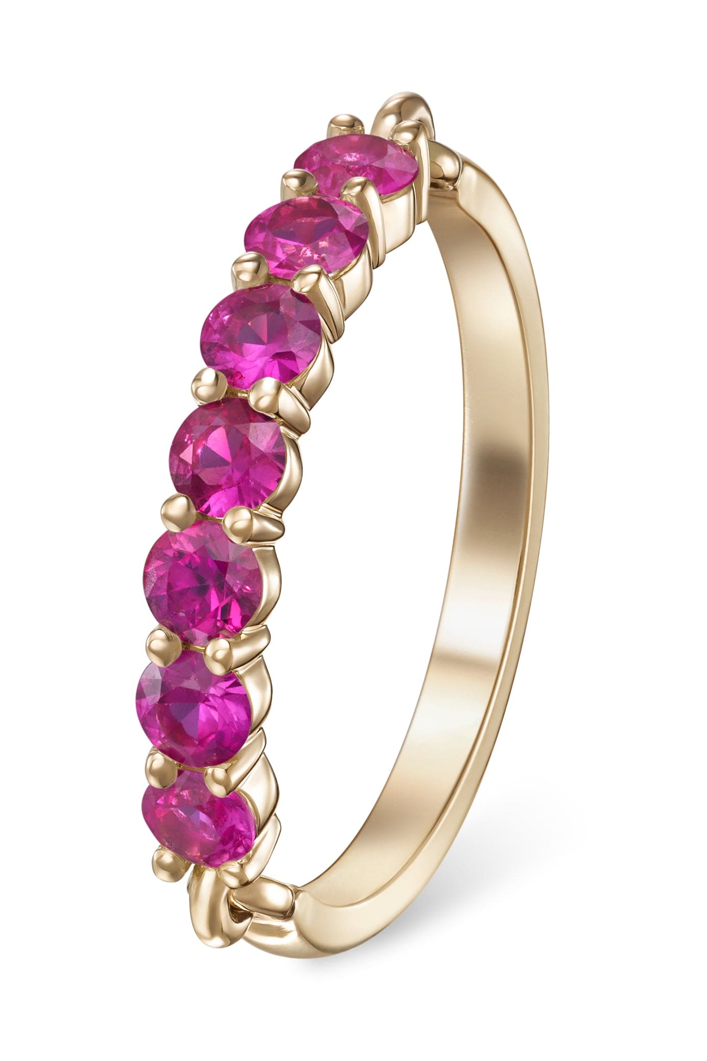 MELISSA KAYE-Hot Pink Sapphire Lenox Ring-