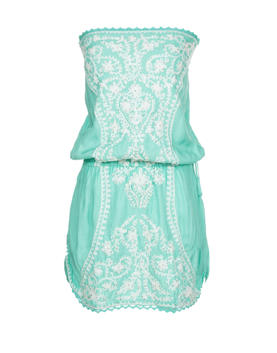 MELISSA ODABASH-Toya Strapless Mini Dress-