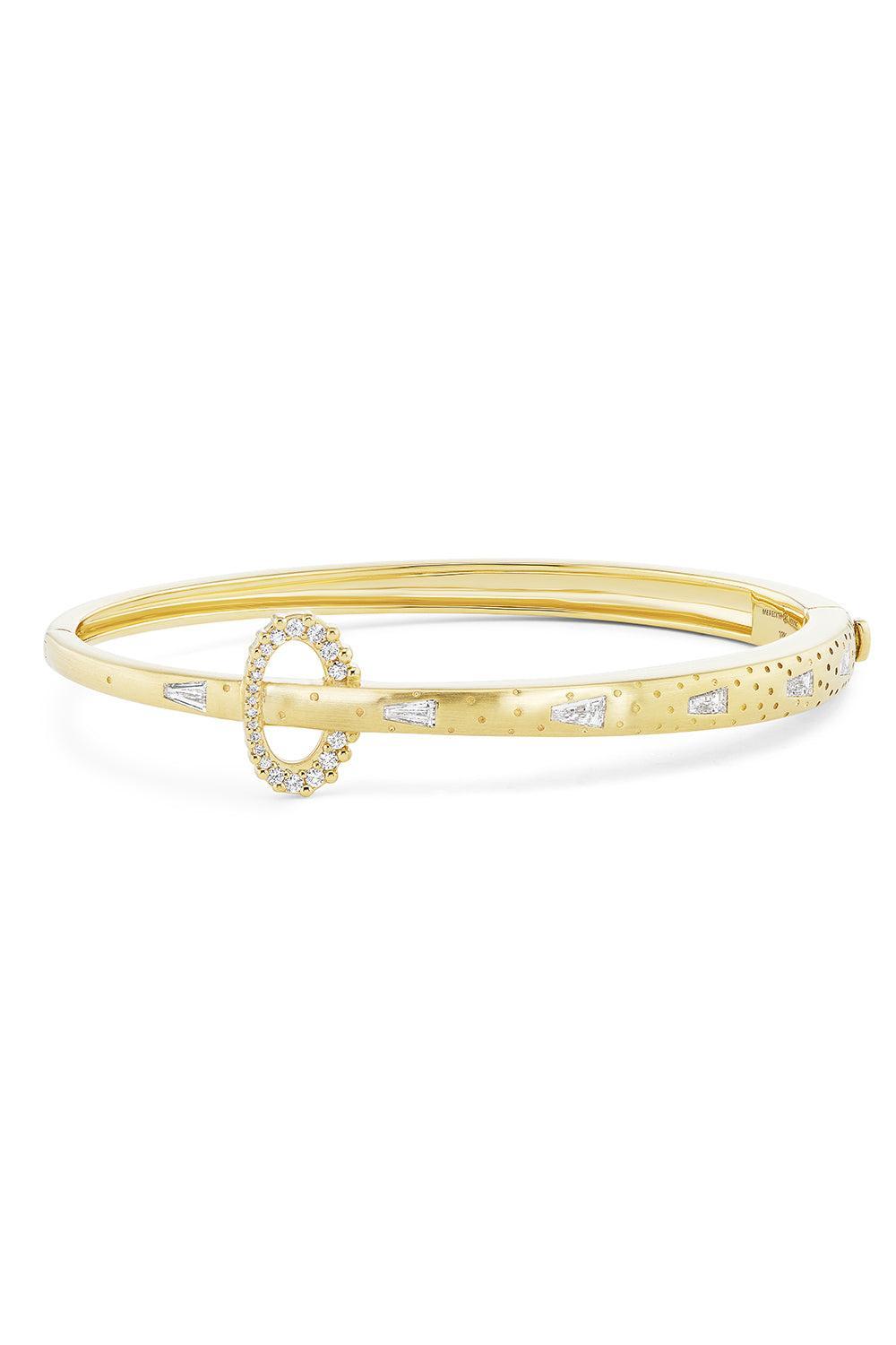 Diamond Supernova Cuff Bracelet-YELLOW GOLD-JEWELRYFINE JEWELBRACELET O-MEREDITH YOUNG