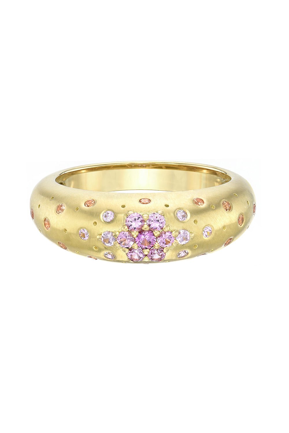 MEREDITH YOUNG-Sunset Stacking Ring-YELLOW GOLD