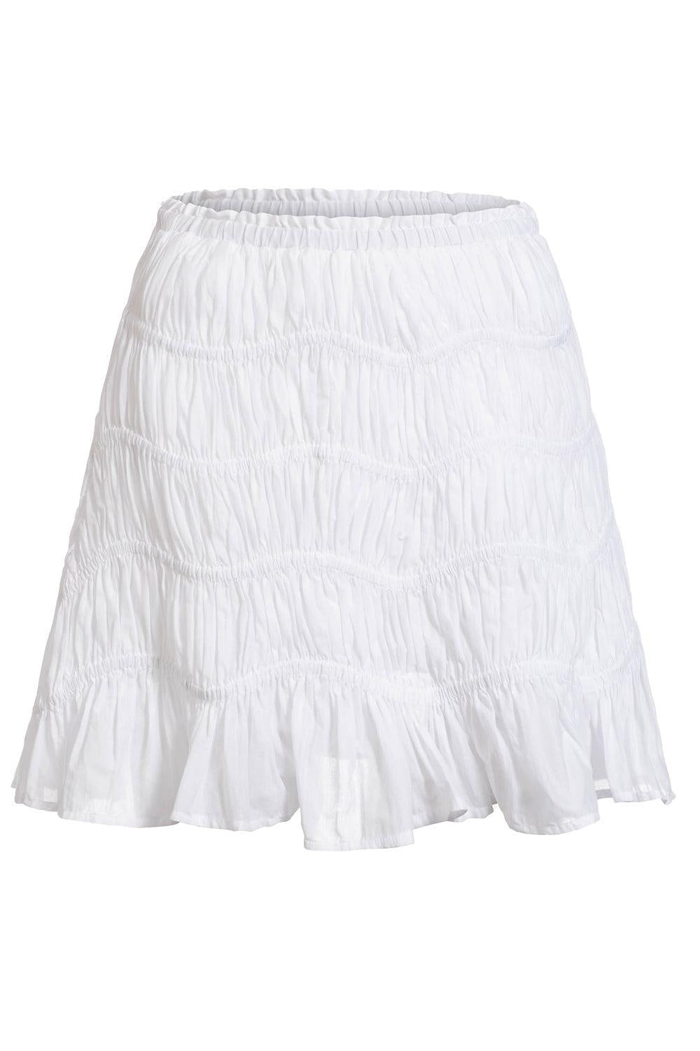 Maeva Mini Skirt-WHITE-XS-CLOTHINGSKIRTMINI-MERLETTE