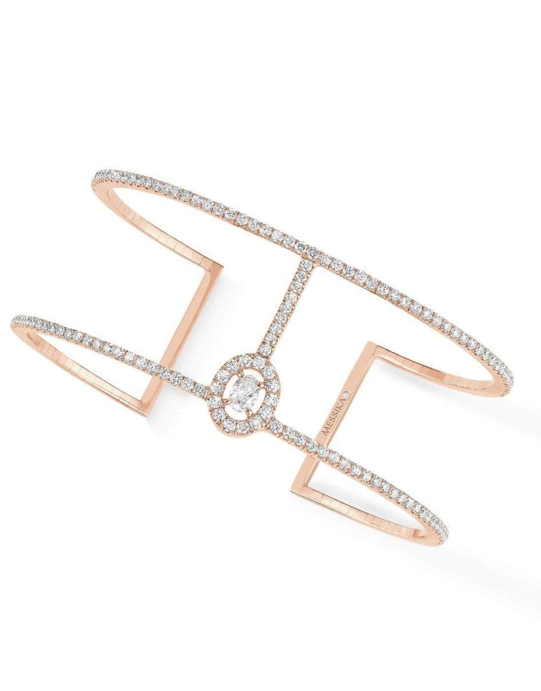 MESSIKA-Glam'Azone 2 Row Pavé Diamond Bracelet-