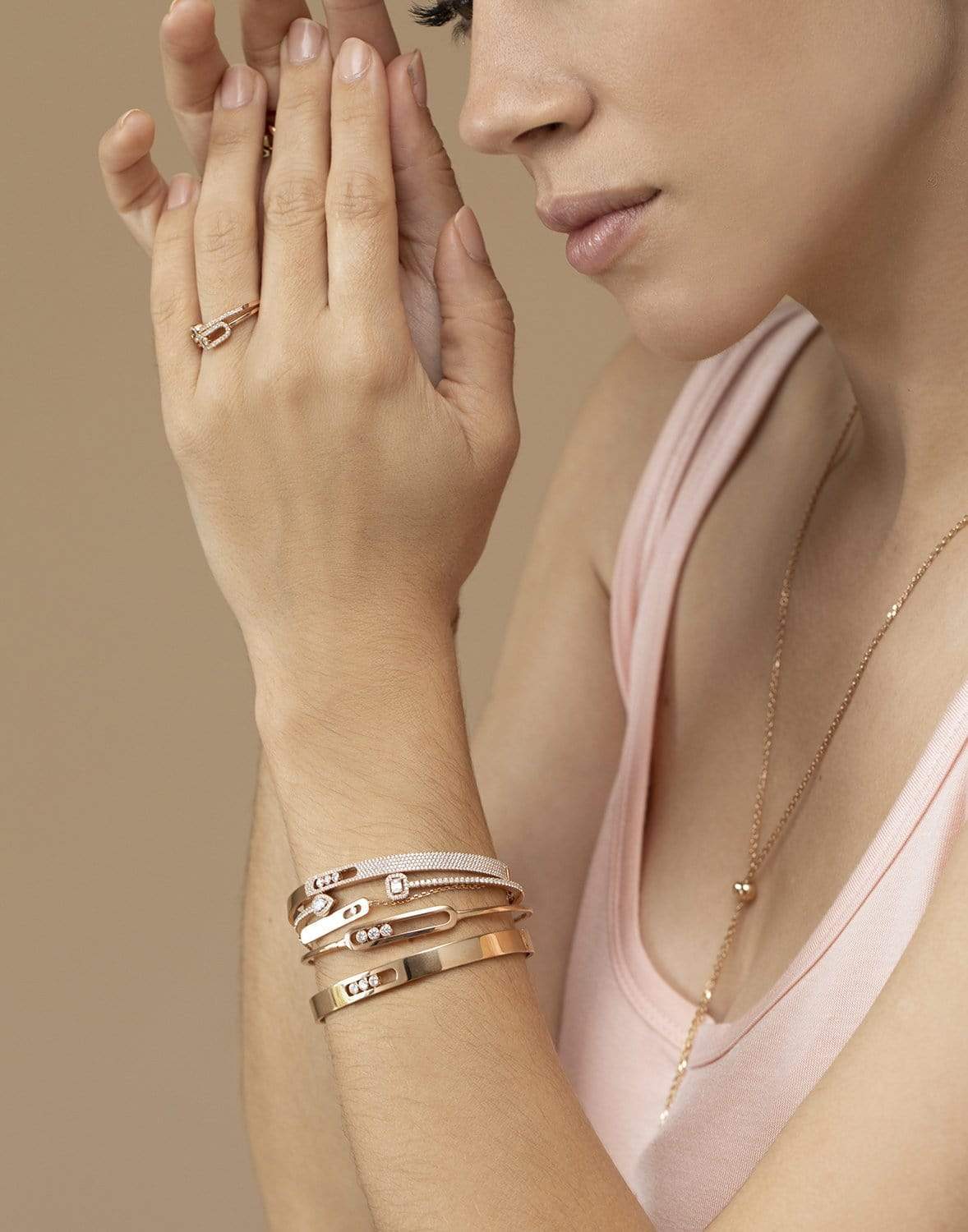 MESSIKA-Move Thin Diamond Bangle-