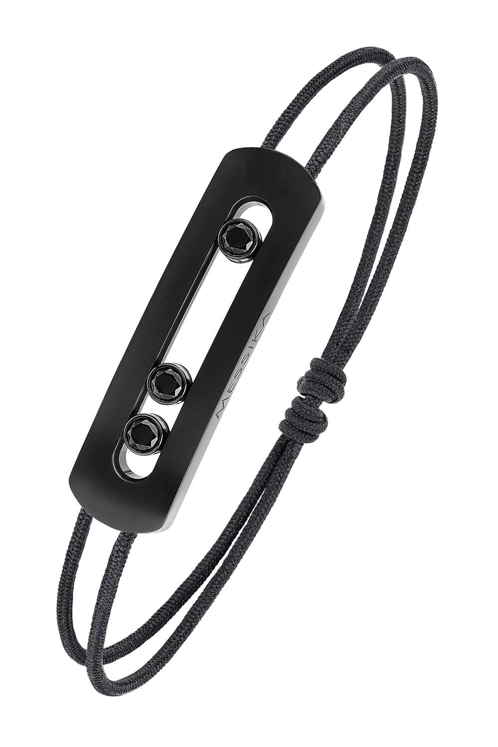 MESSIKA-The Move Cord Bracelet - Titanium-TITANIUM