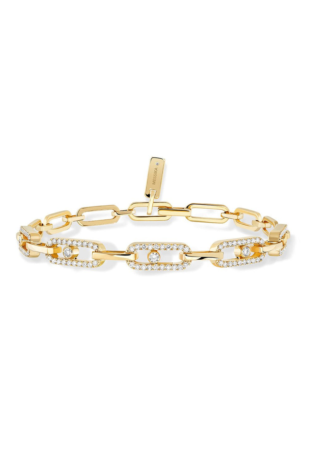 Bracelet Messika Snake S En Or Et Diamants - Modèle D'occasion - Serpent élégant
