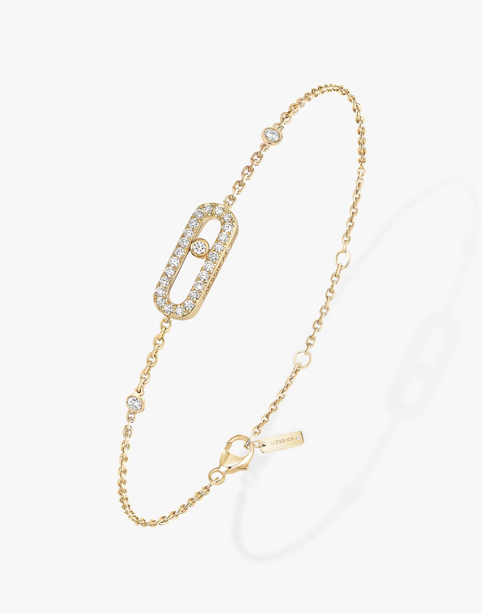MESSIKA-Move Uno Pave Bracelet-YELLOW GOLD