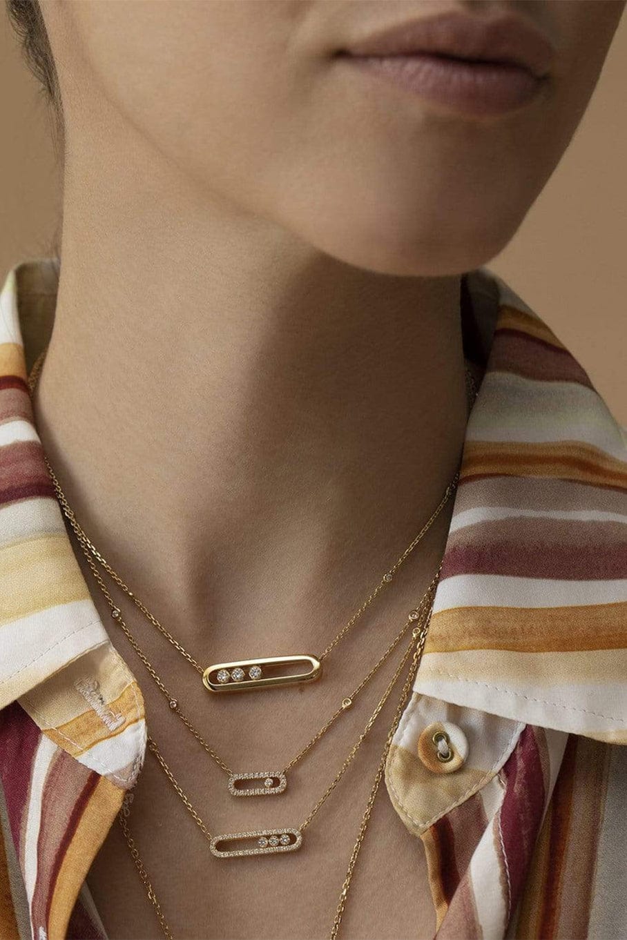 MESSIKA-Baby Move Pave Diamond Necklace-