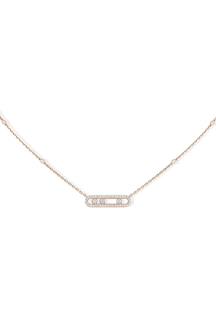 MESSIKA-Baby Move Pave Diamond Necklace-
