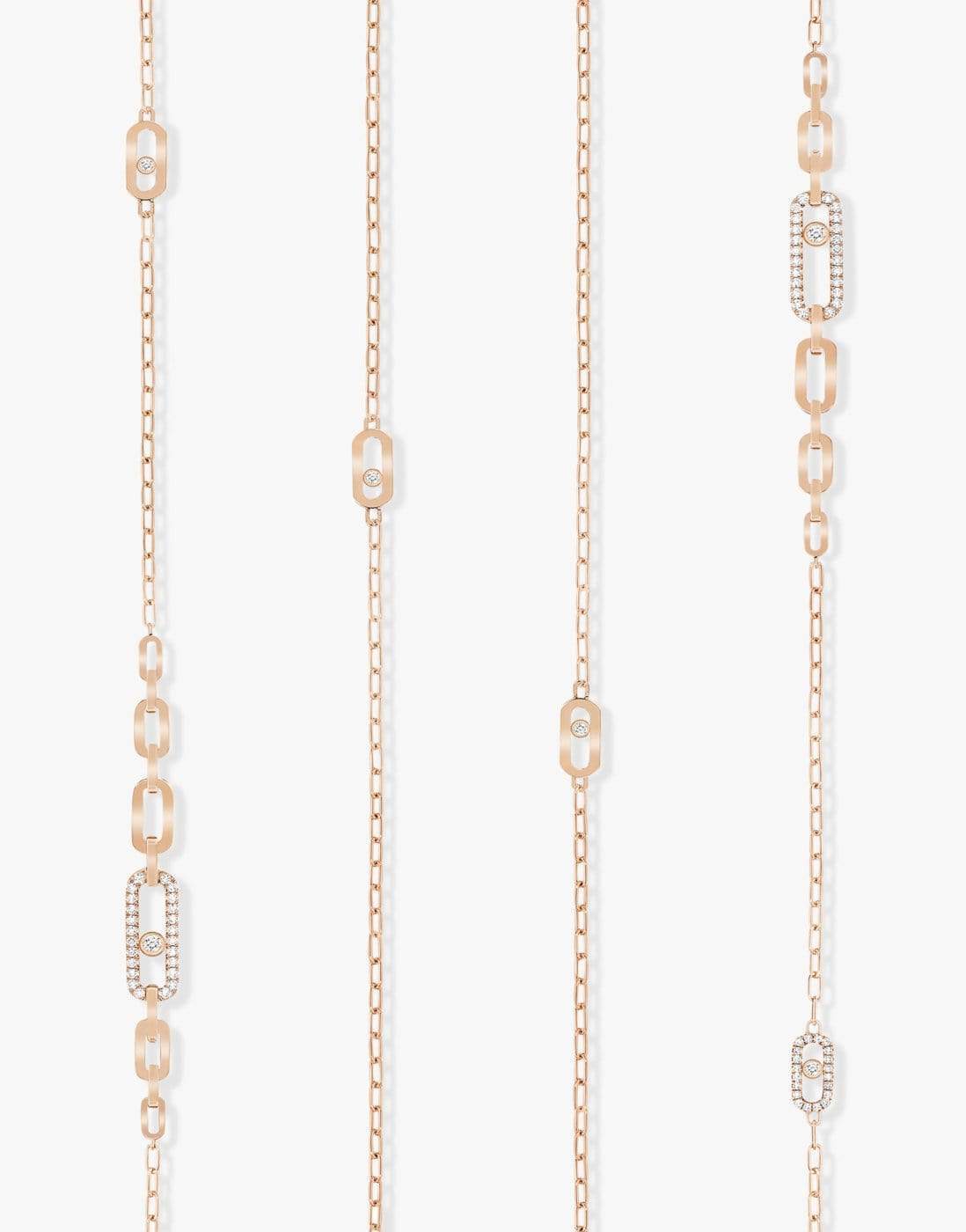 MESSIKA-Move Uno Long Necklace-ROSE GOLD