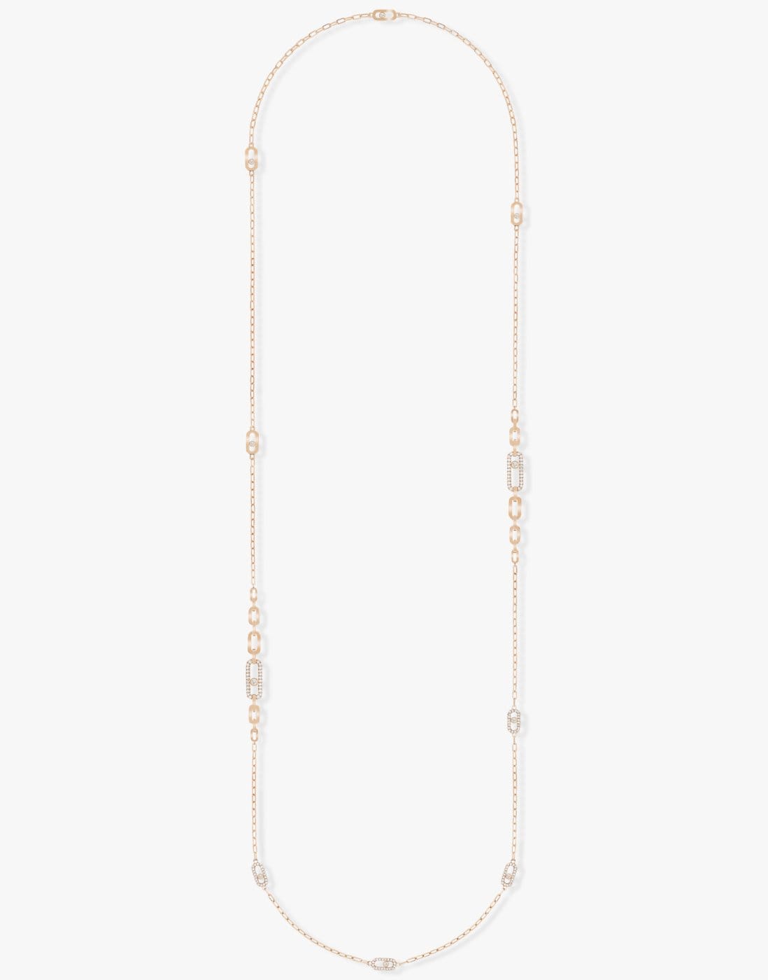 MESSIKA-Move Uno Long Necklace-ROSE GOLD