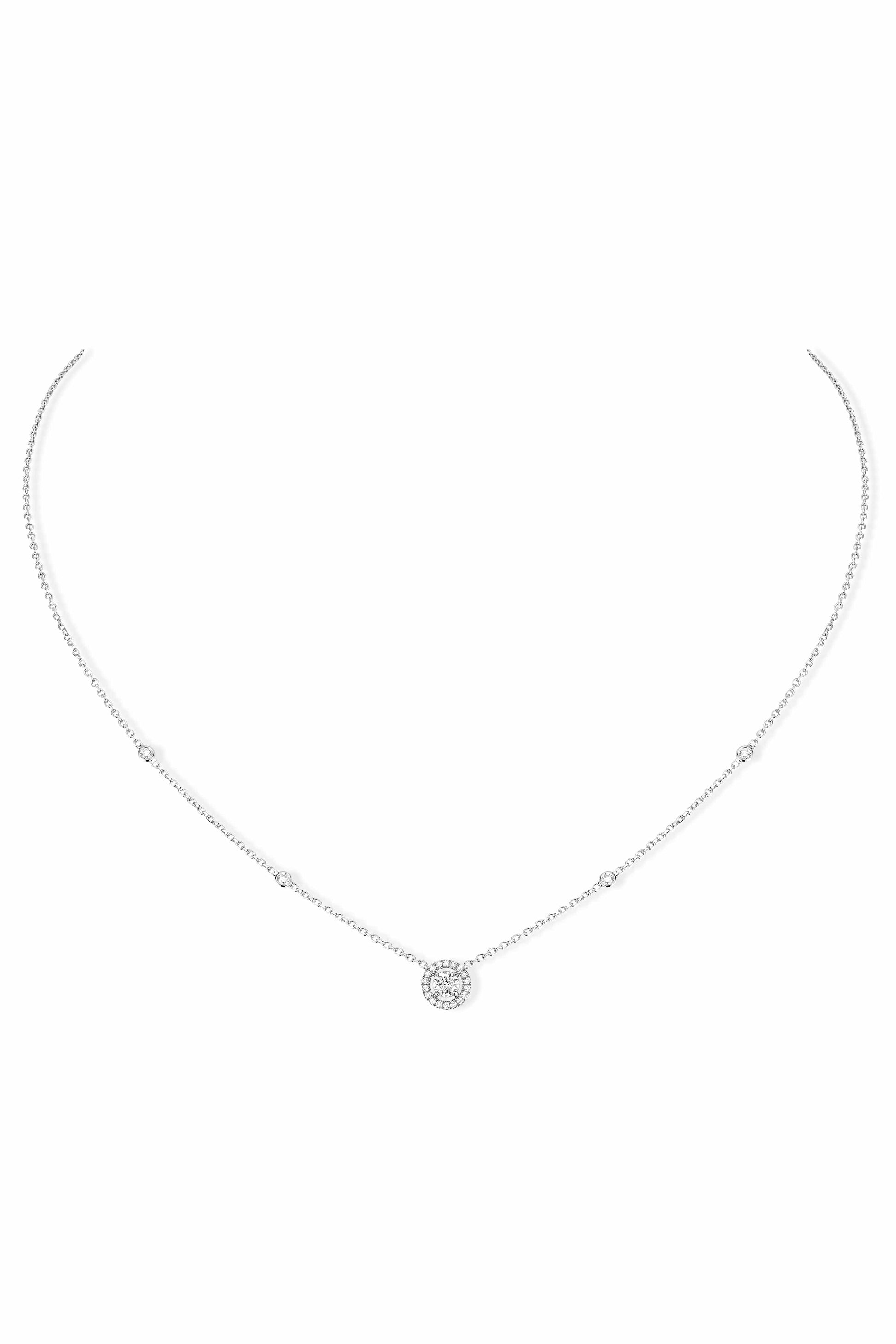 MESSIKA-Joy Diamond Necklace-WHITE GOLD