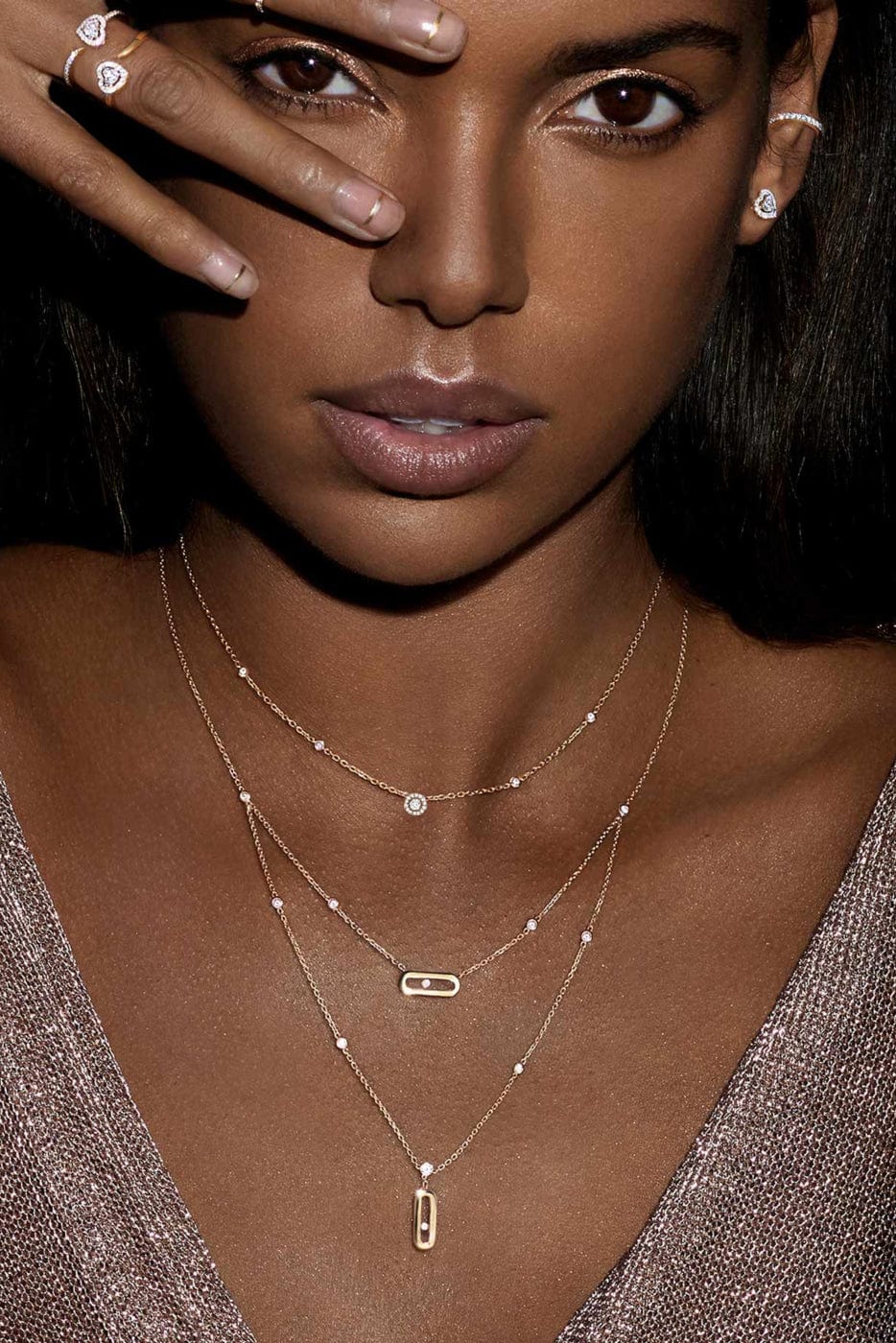MESSIKA-Joy Diamond Necklace-WHITE GOLD
