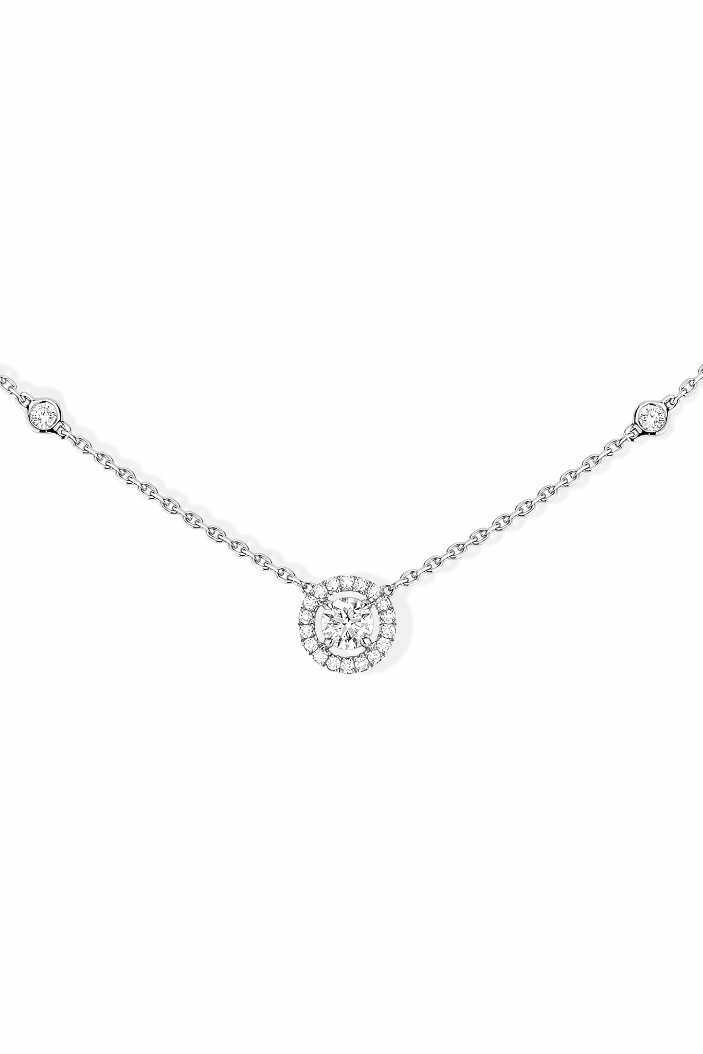 MESSIKA-Joy Diamond Necklace-WHITE GOLD