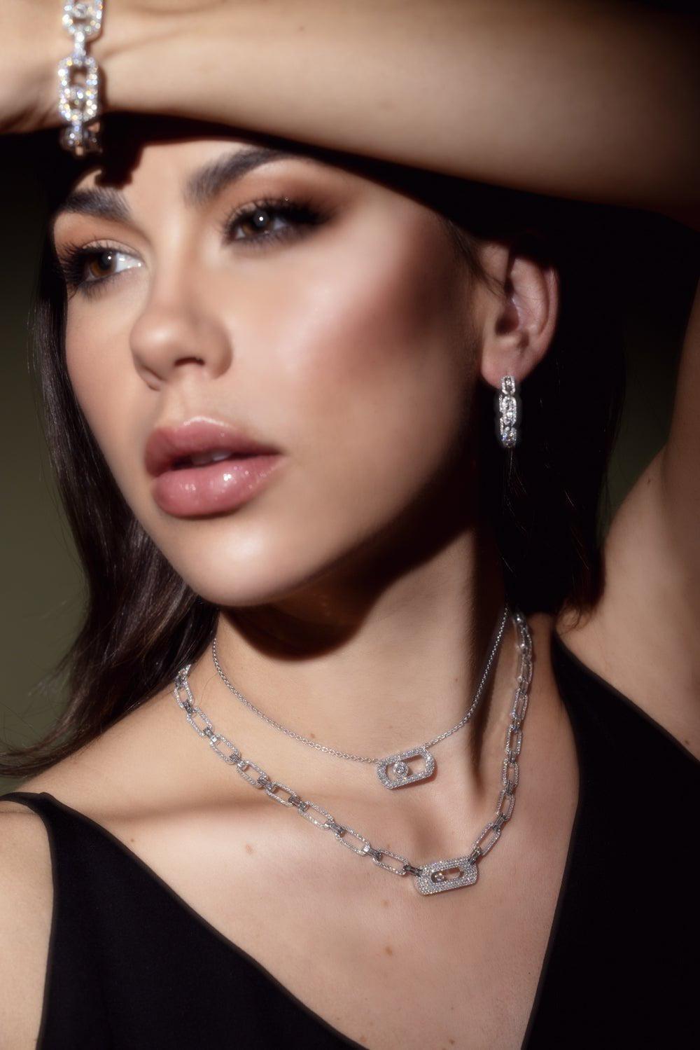 アクセサリー mofumoku. Move Link Full Diamond Curb Necklace | MESSIKA – Marissa Collections