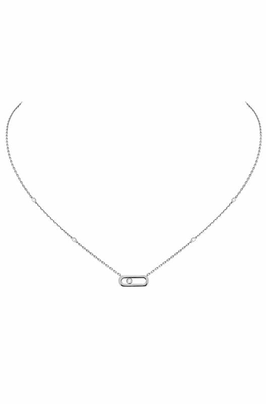 MESSIKA-Move Uno Necklace-WHITE GOLD