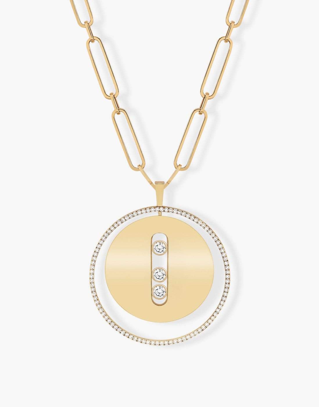 MESSIKA-Lucky Move Long Necklace GM-YELLOW GOLD
