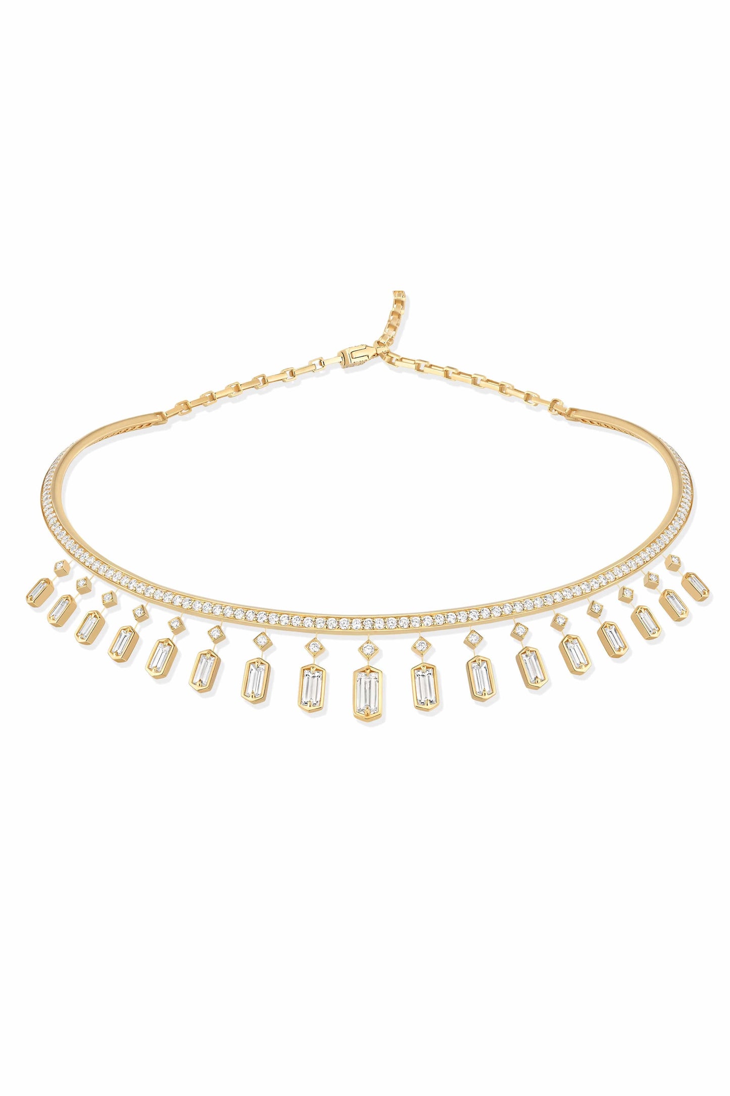 MESSIKA-Released Sun Diamond Choker-YELLOW GOLD