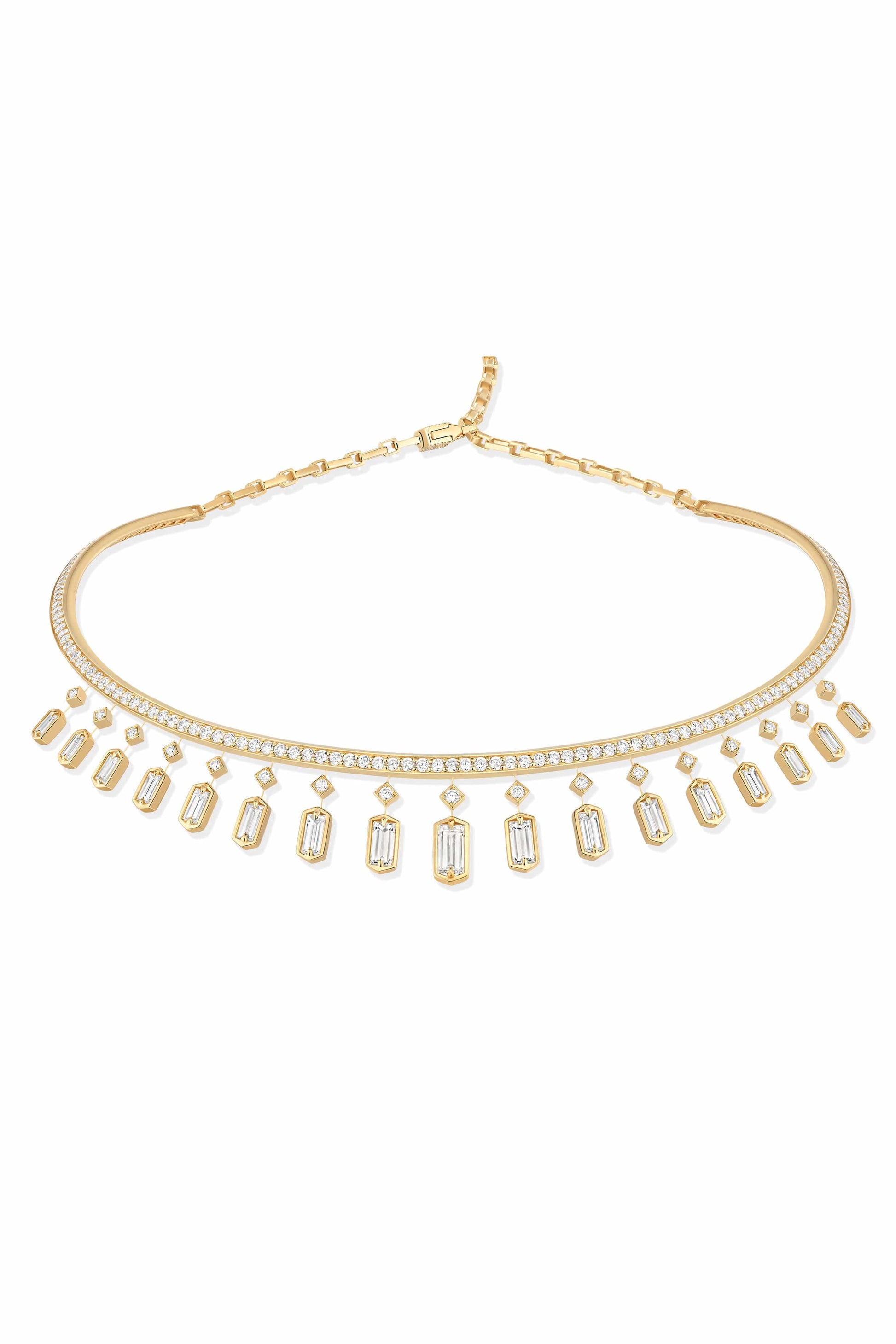 MESSIKA-Released Sun Diamond Choker-YELLOW GOLD