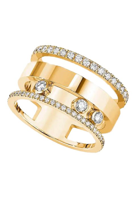 MESSIKA-Move Romane Large Ring-YELLOW GOLD