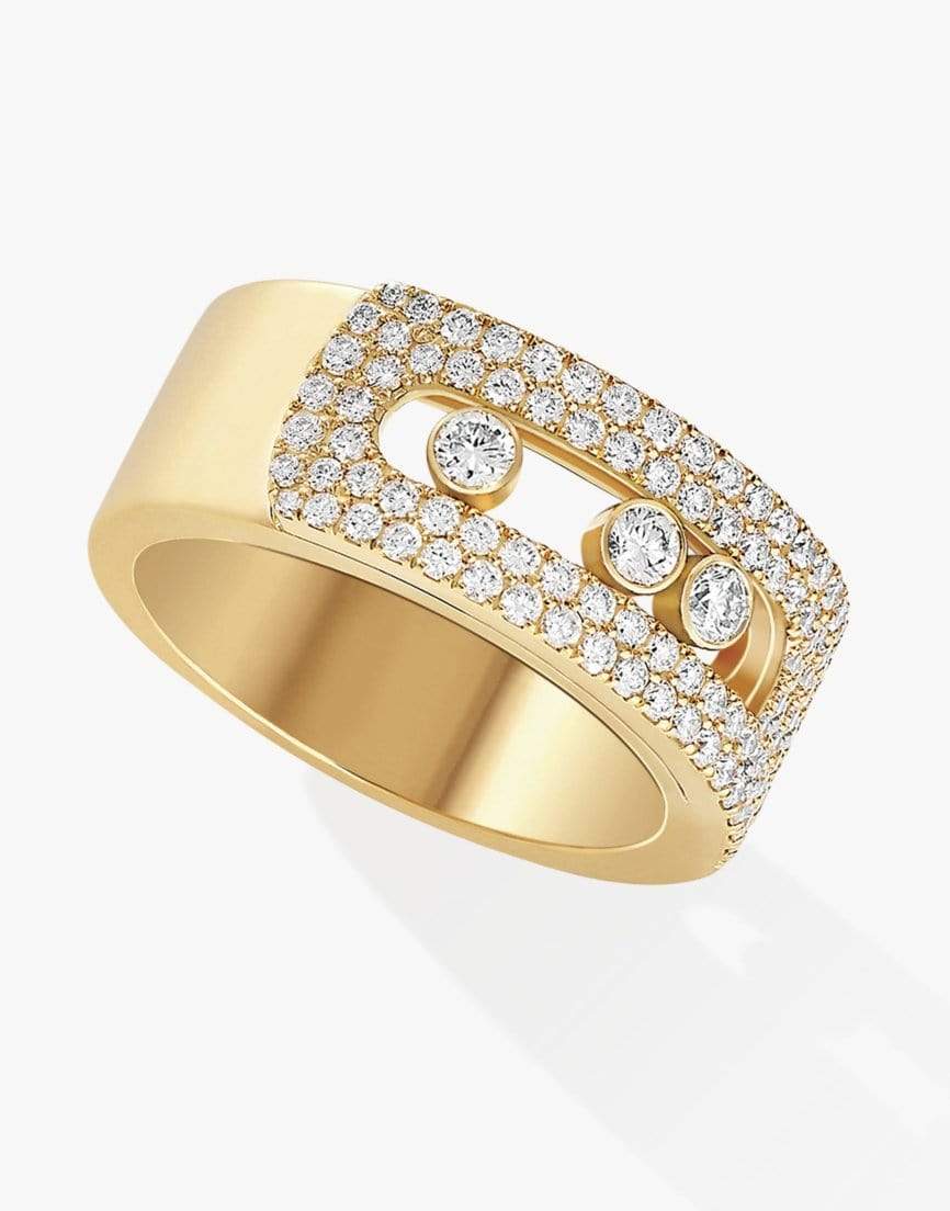 MESSIKA-Move Noa GM Pave Ring-YELLOW GOLD