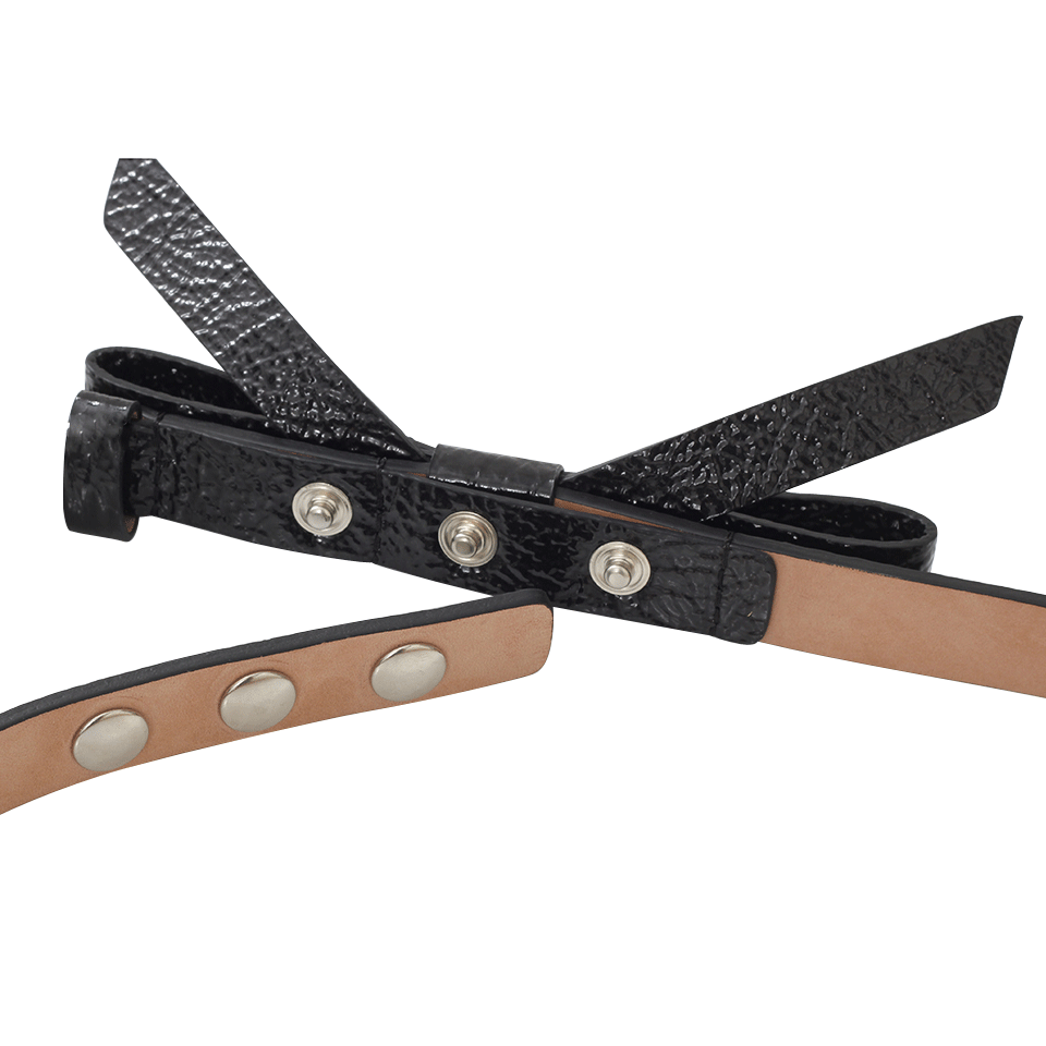 MICHAEL KORS-Skinny Bow Belt-