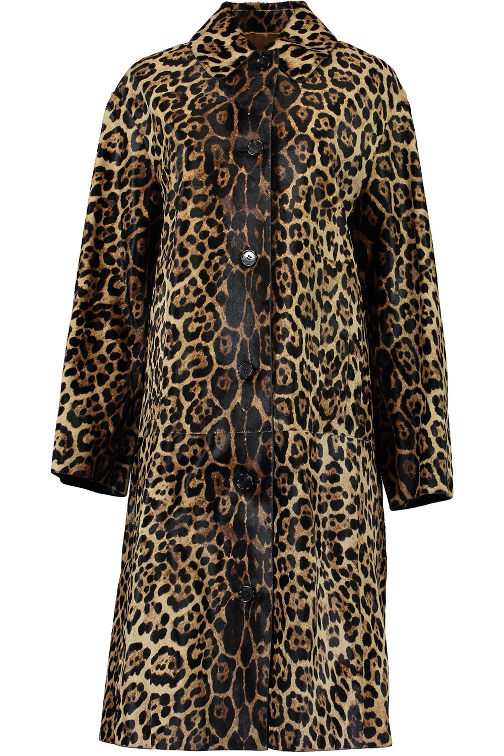 MICHAEL KORS COLLECTION-Oversized Jaguar Balmacaan Coat-CAPPUMLT
