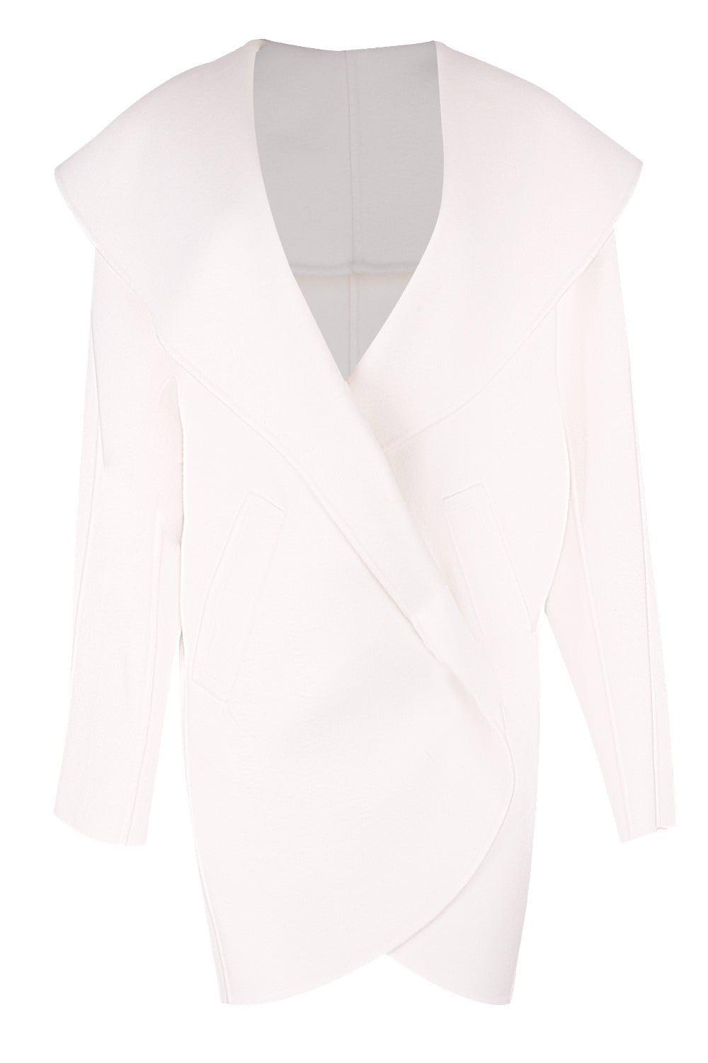 MICHAEL KORS-Double Faced Clutch Coat-